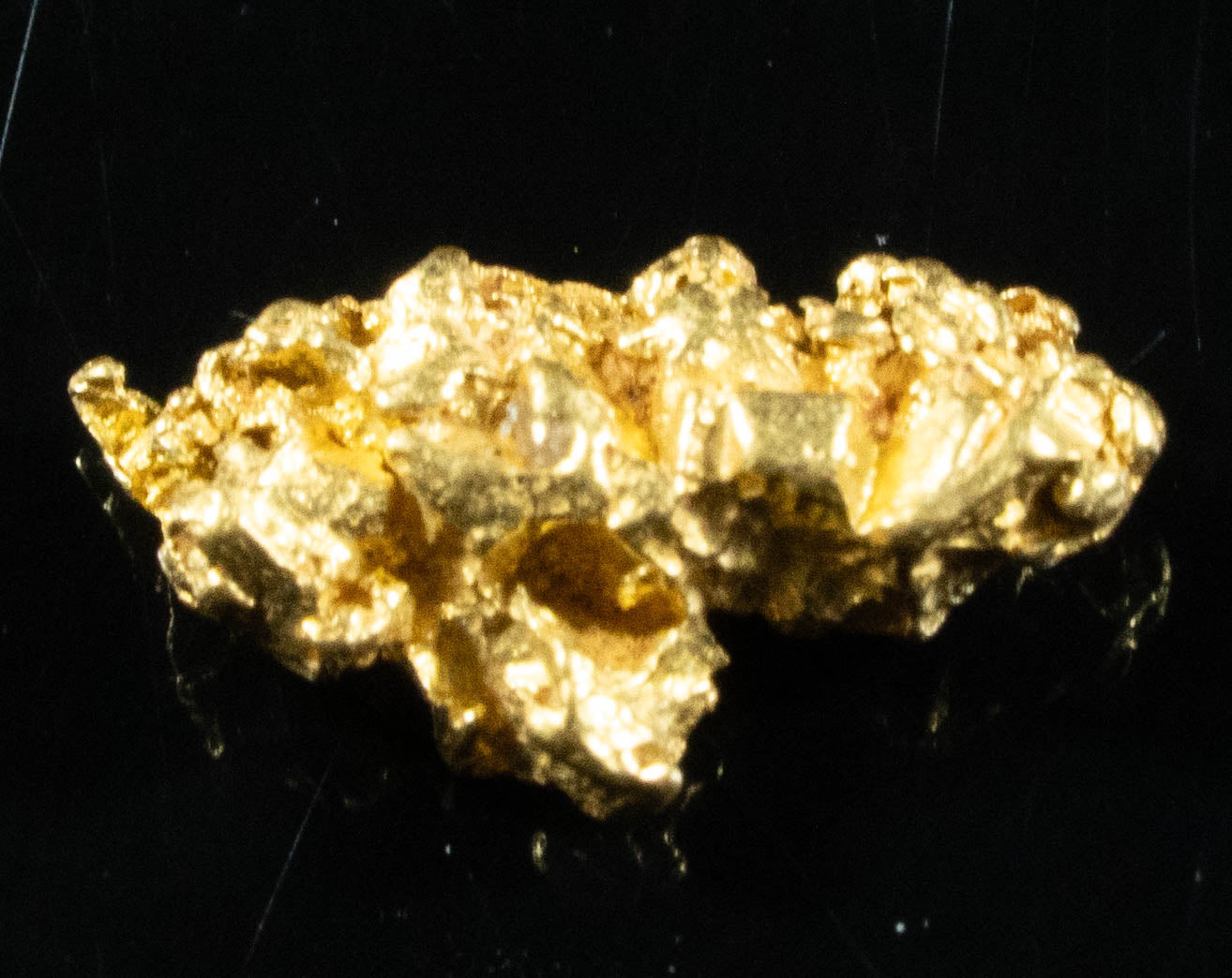 #751 Natural Gold Nugget Australian .54 Grams Genuine