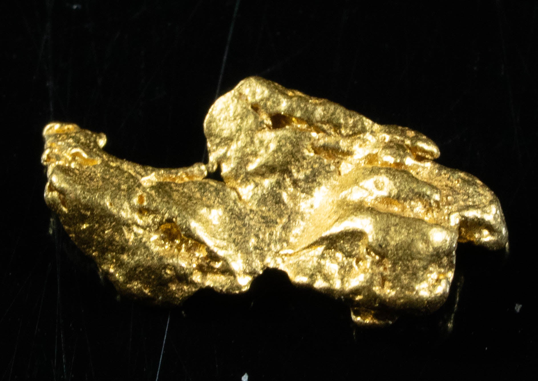 #757 Natural Gold Nugget Australian .38 Grams Genuine