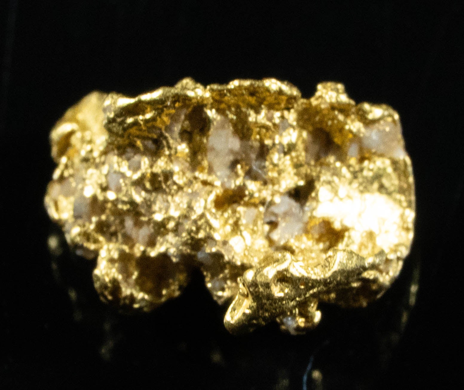 #767 Natural Gold Nugget Australian .43 Grams Genuine