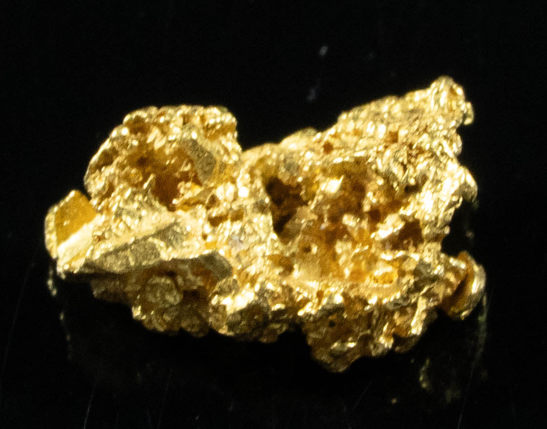 #819 Natural Gold Nugget Australian .52 Grams Genuine