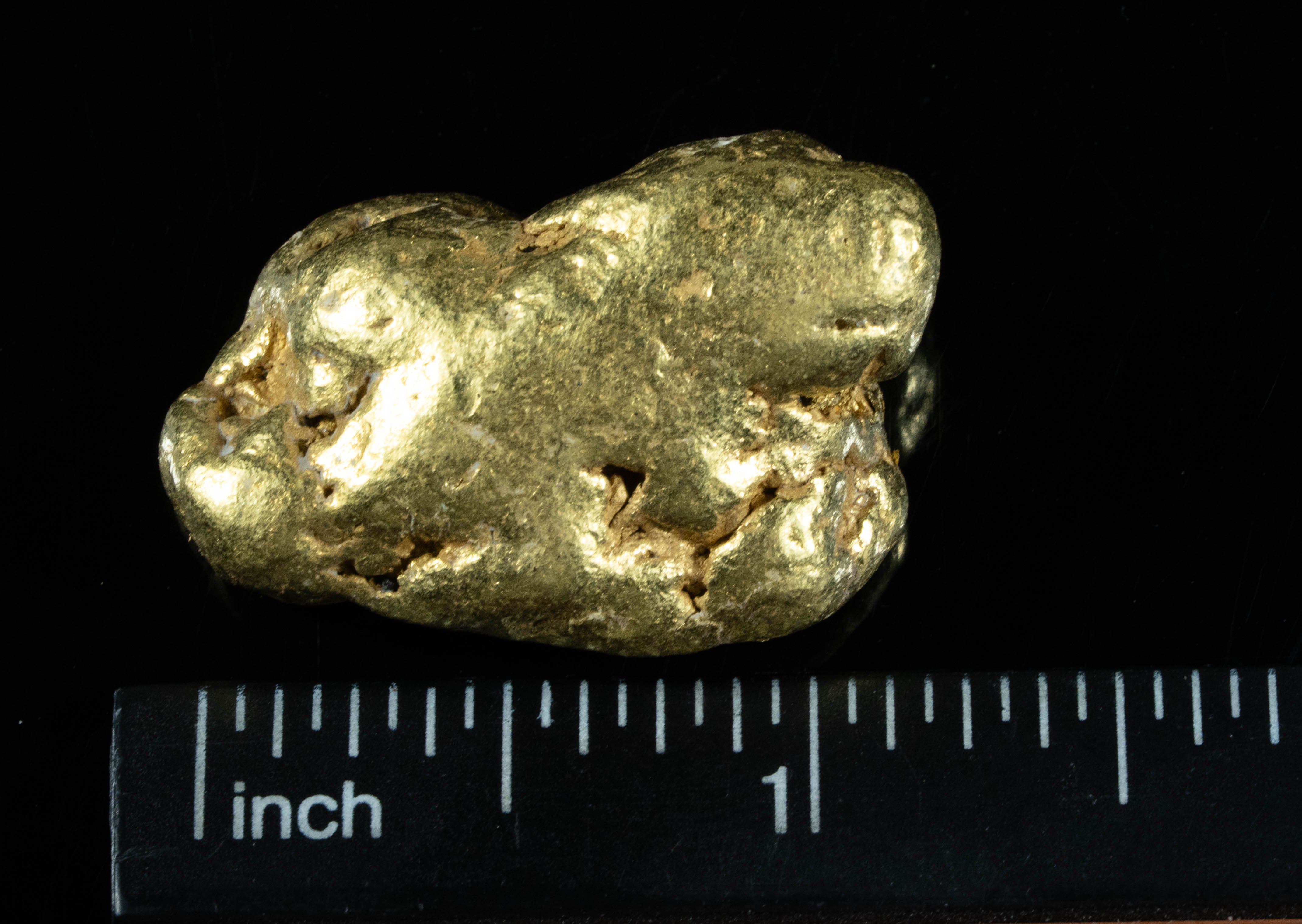 Large Alaskan BC Gold Nugget Genuine 56.10 Grams 1.80 Troy Ounces