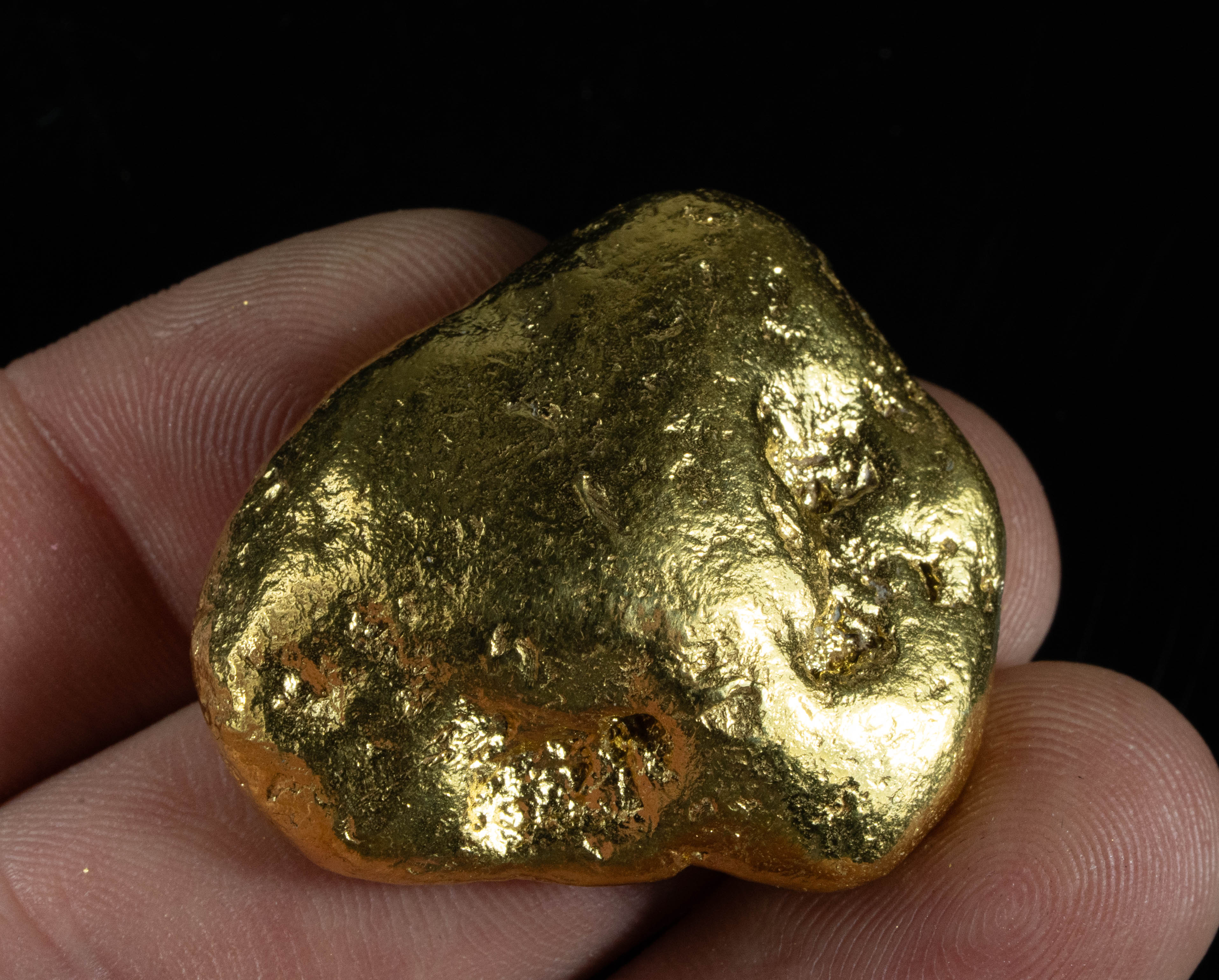 Large Alaskan BC Gold Nugget Genuine 60.00 Grams 1.92 Troy Ounces