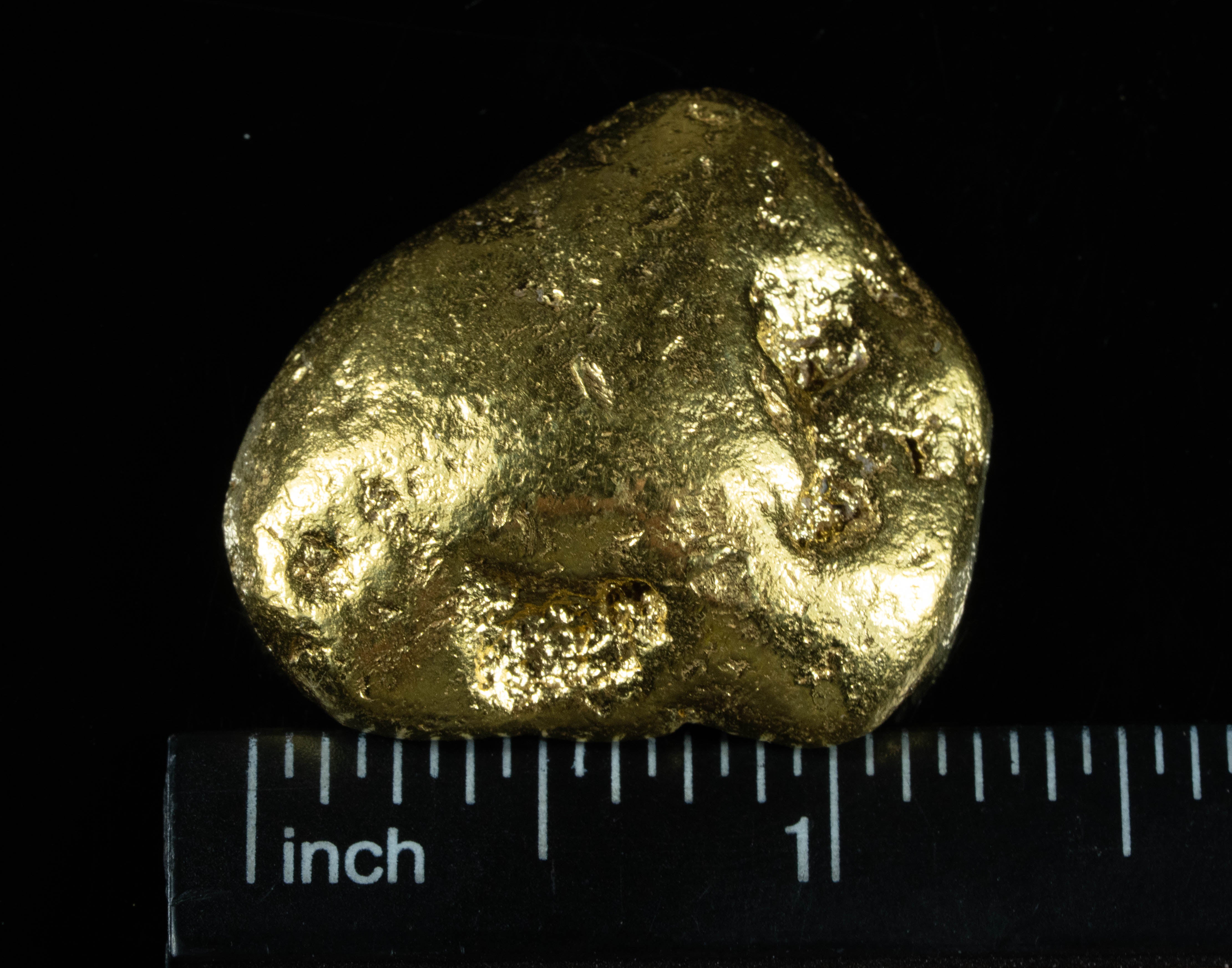 Large Alaskan BC Gold Nugget Genuine 60.00 Grams 1.92 Troy Ounces