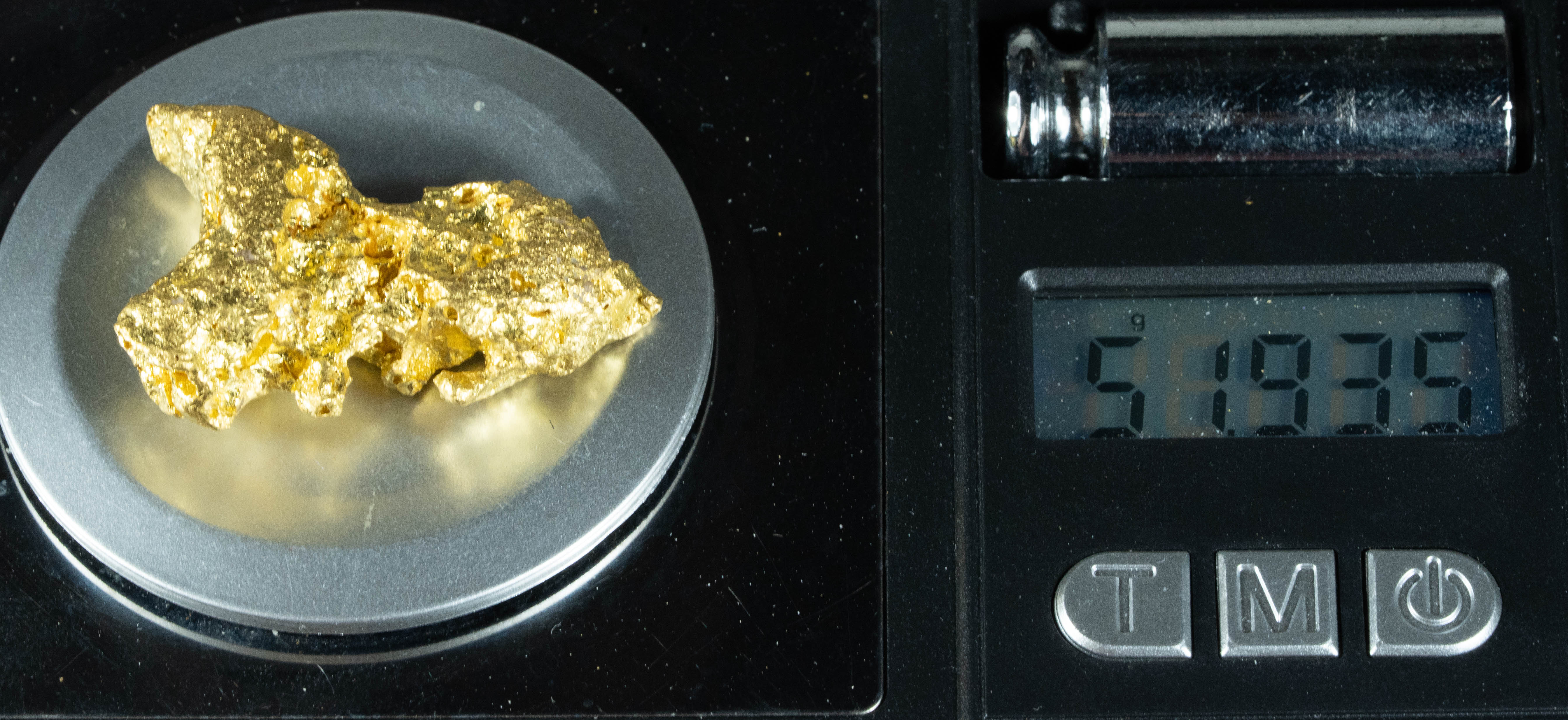 Large Australian Gold Nugget 51.93 Grams 1.67 Troy Ounces.