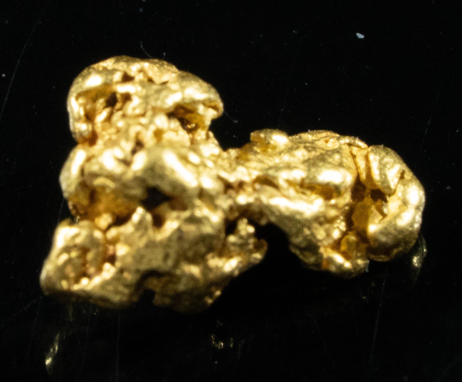 #793 Natural Gold Nugget Australian .64 Grams Genuine