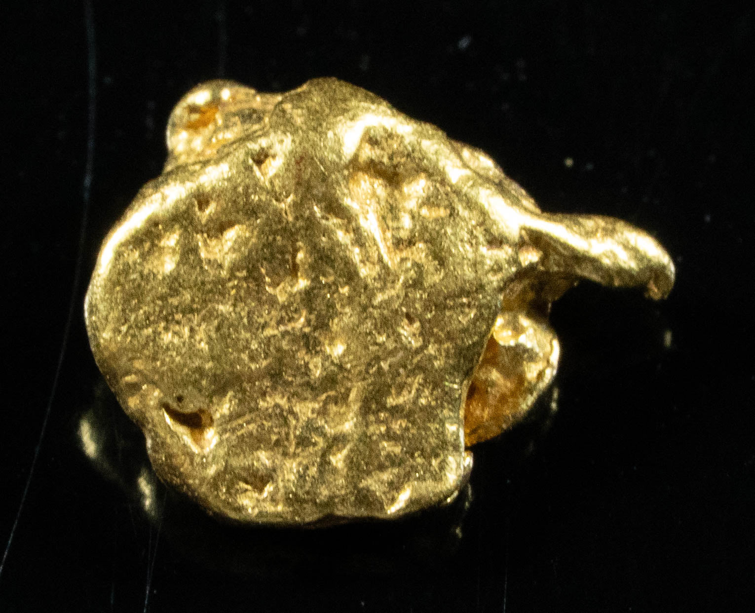 #801 Natural Gold Nugget Australian .68 Grams Genuine