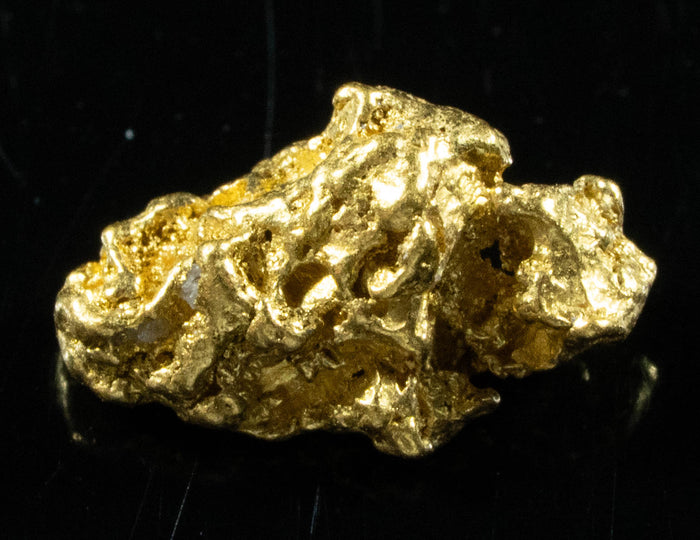 #813 Natural Gold Nugget Australian .57 Grams Genuine