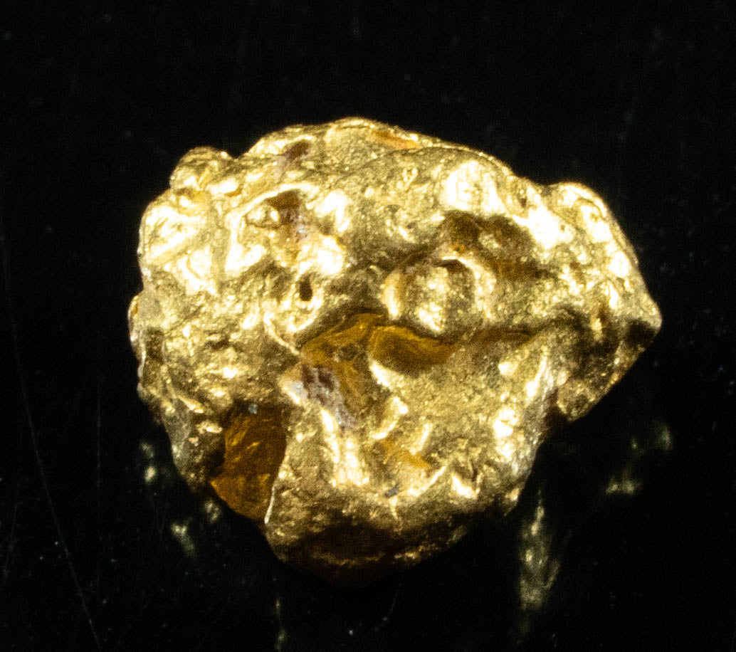 #832 Natural Gold Nugget Australian .88 Grams Genuine