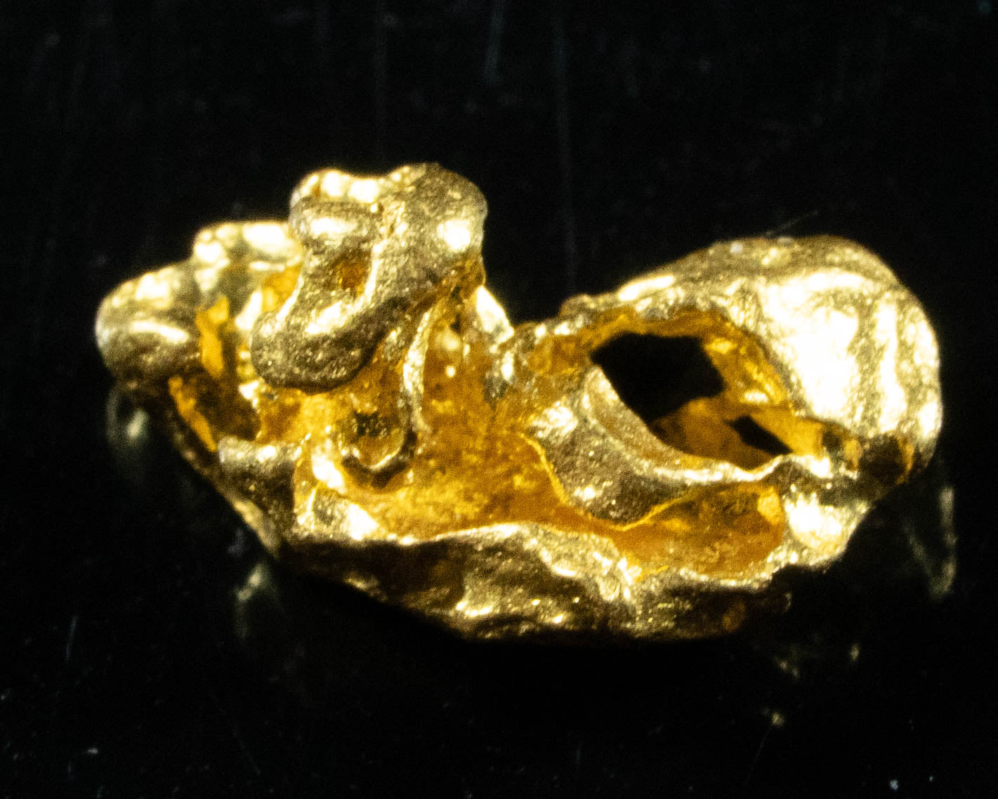 #855 Natural Gold Nugget Australian .50 Grams Genuine