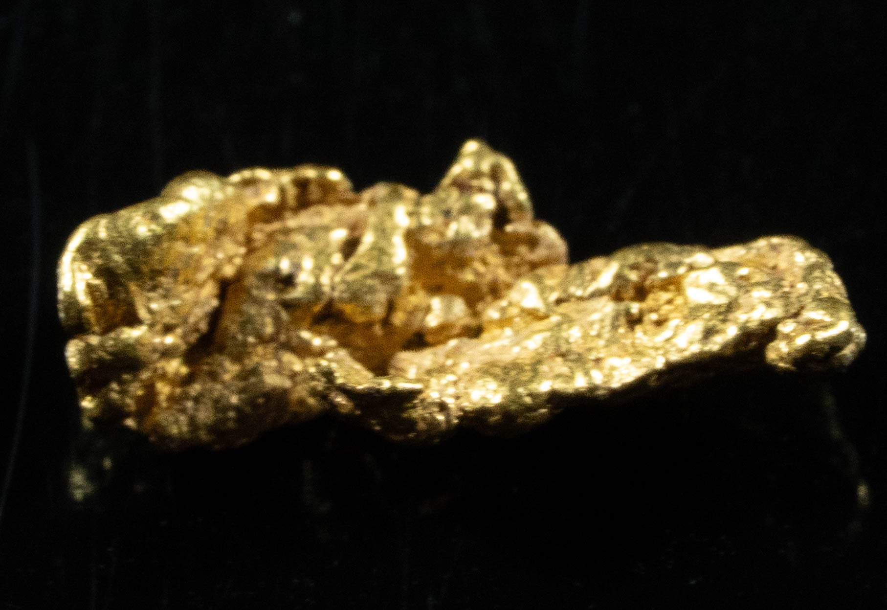 #863 Natural Gold Nugget Australian .36 Grams Genuine