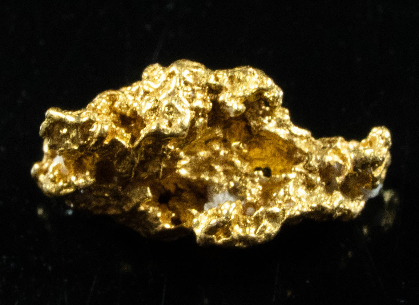 #866 Natural Gold Nugget Australian .35 Grams Genuine