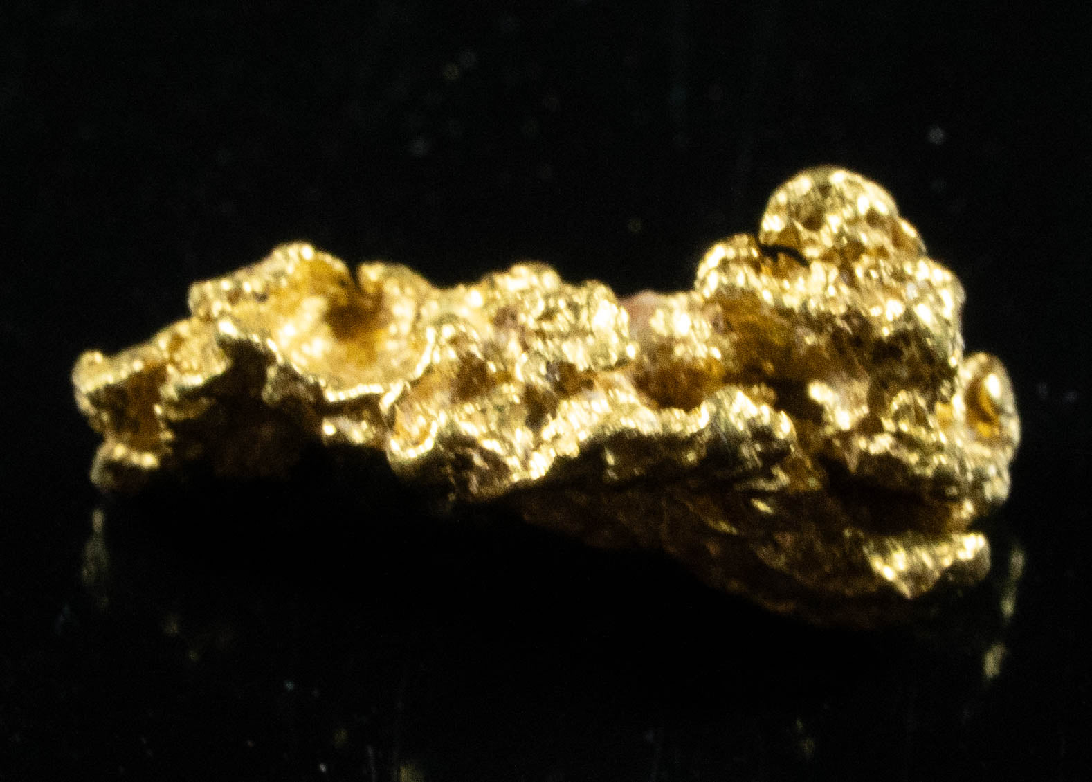 #867 Natural Gold Nugget Australian .63 Grams Genuine