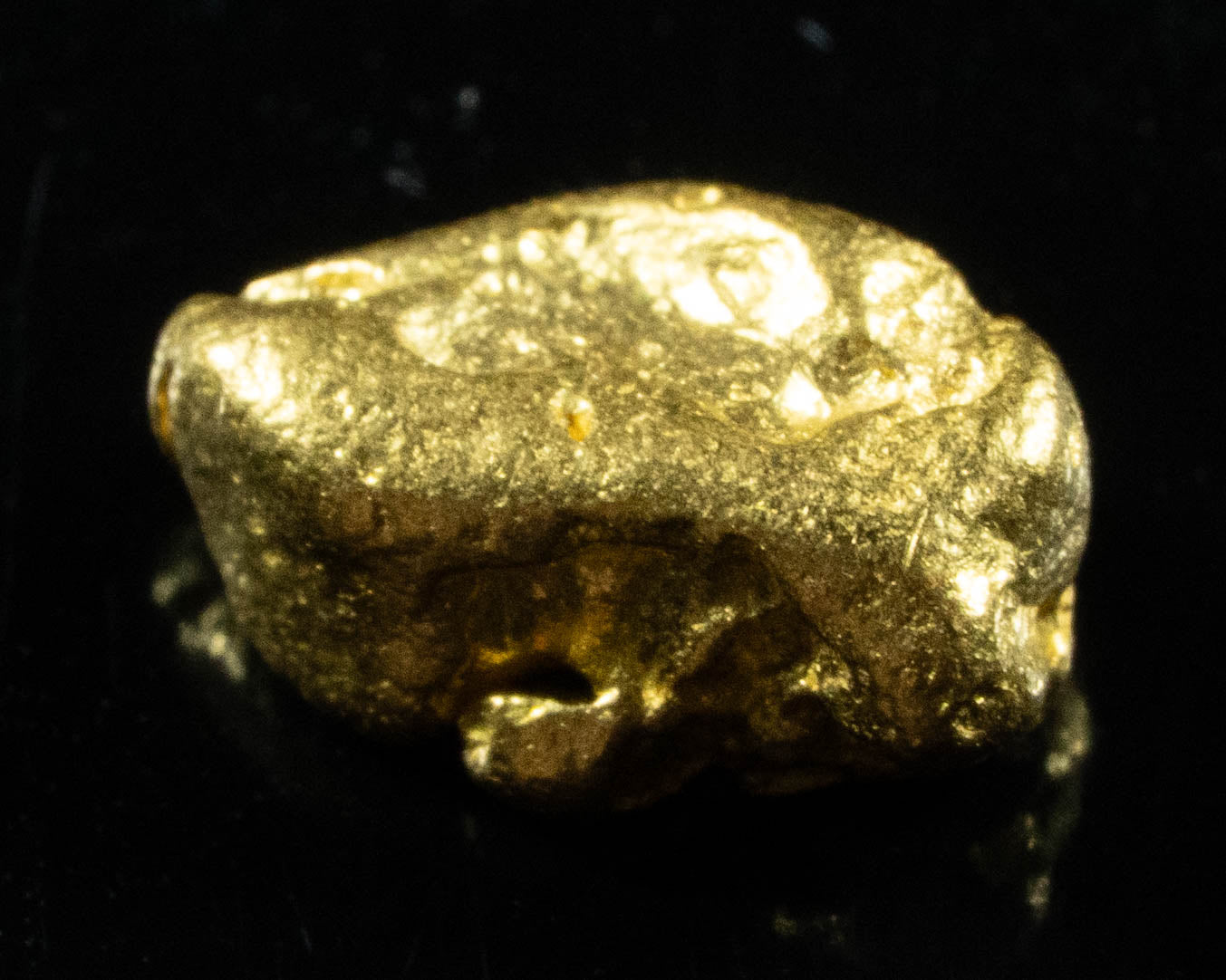#868 Natural Gold Nugget Australian .98 Grams Genuine