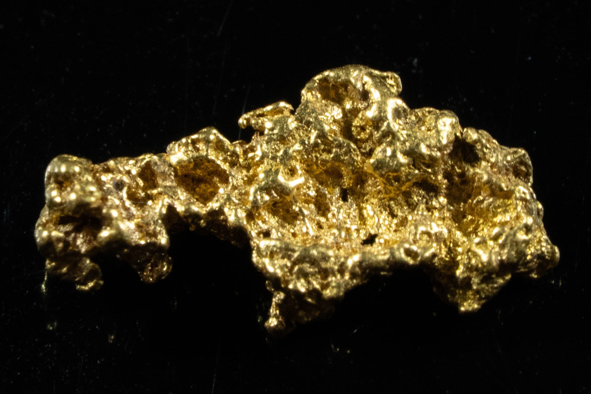 #871 Natural Gold Nugget Australian .38 Grams Genuine