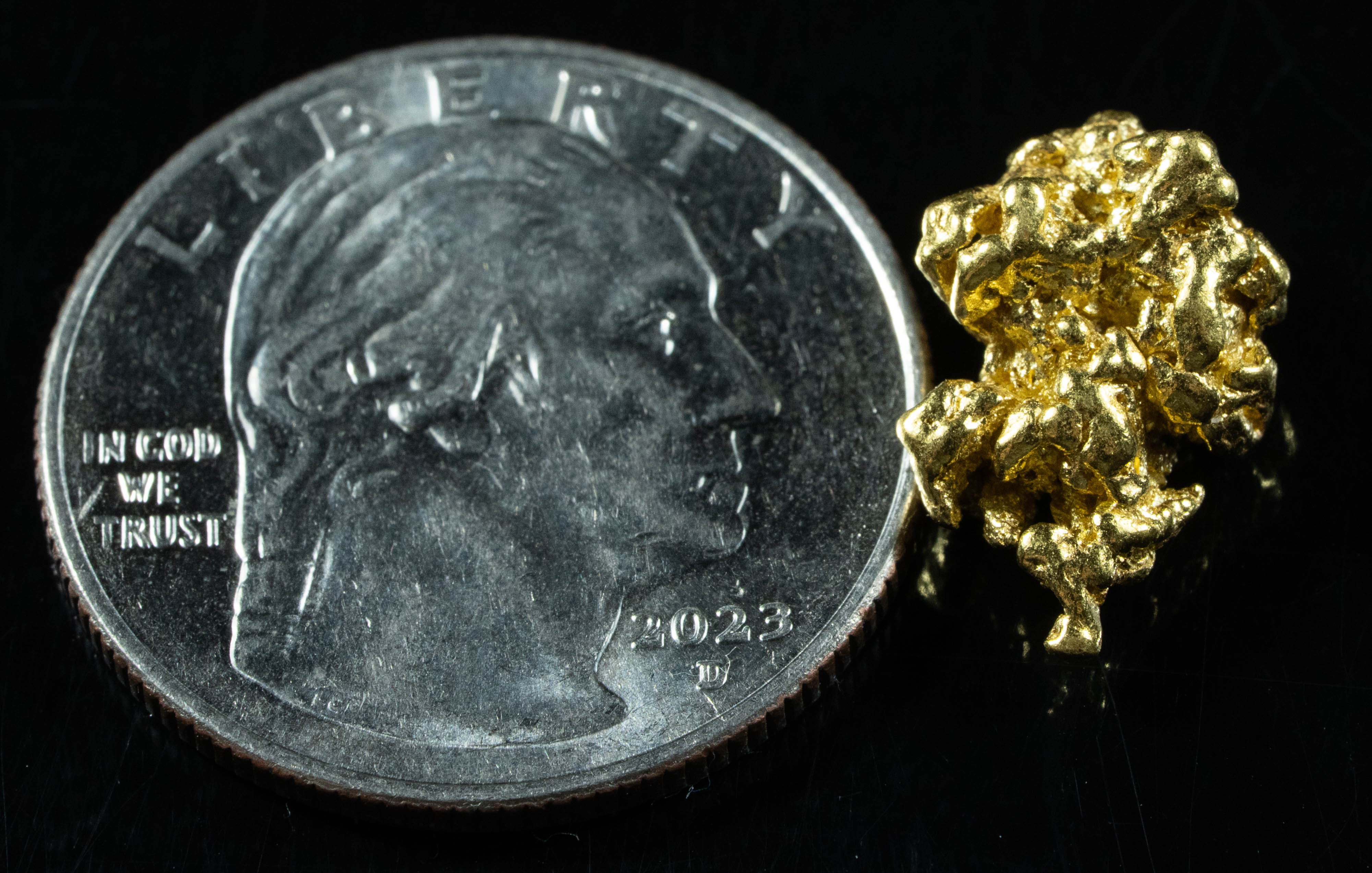 #247 Alaskan BC Natural Gold Nugget 2.78 Grams Genuine