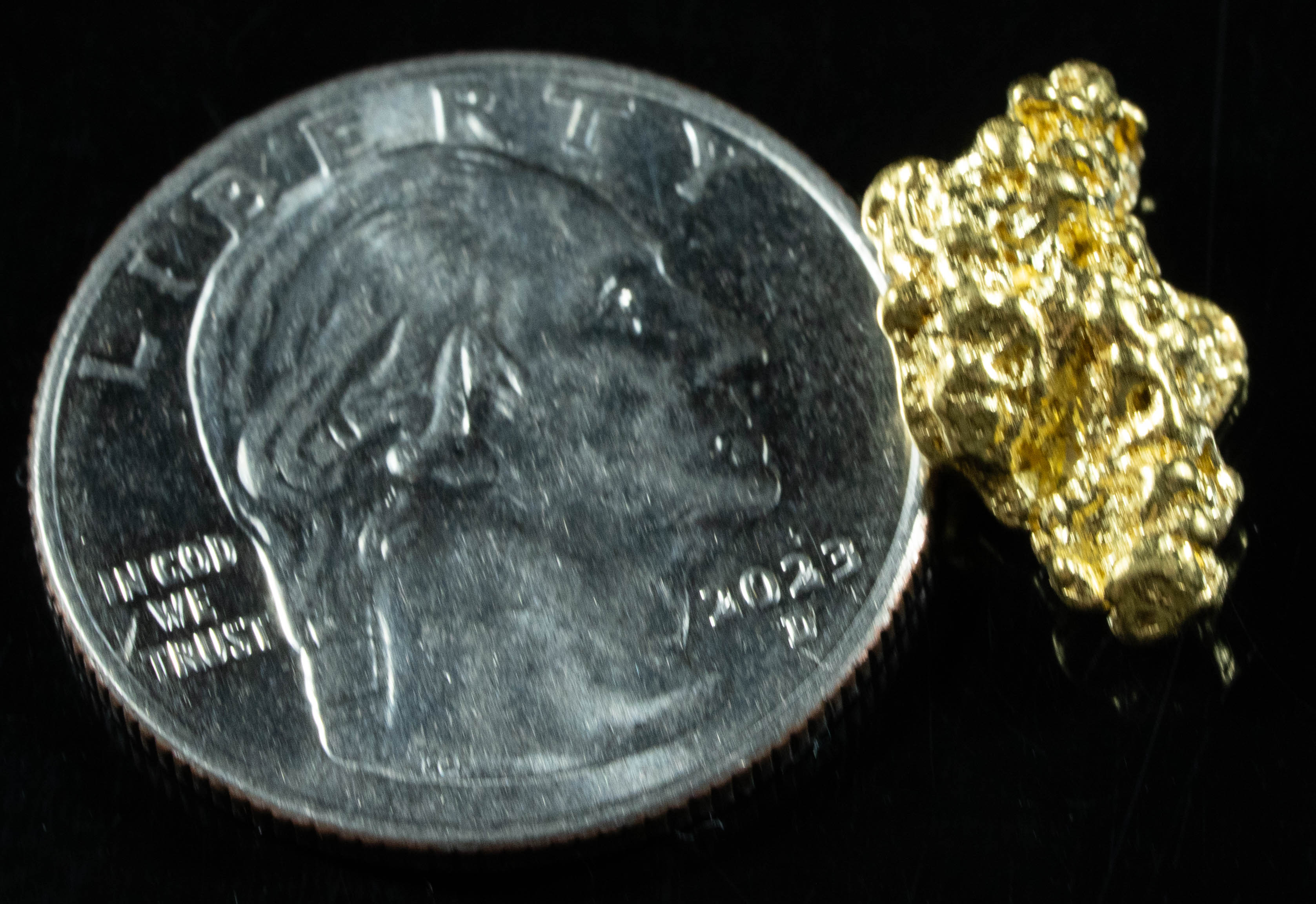 #248 Alaskan BC Natural Gold Nugget 3.25 Grams Genuine