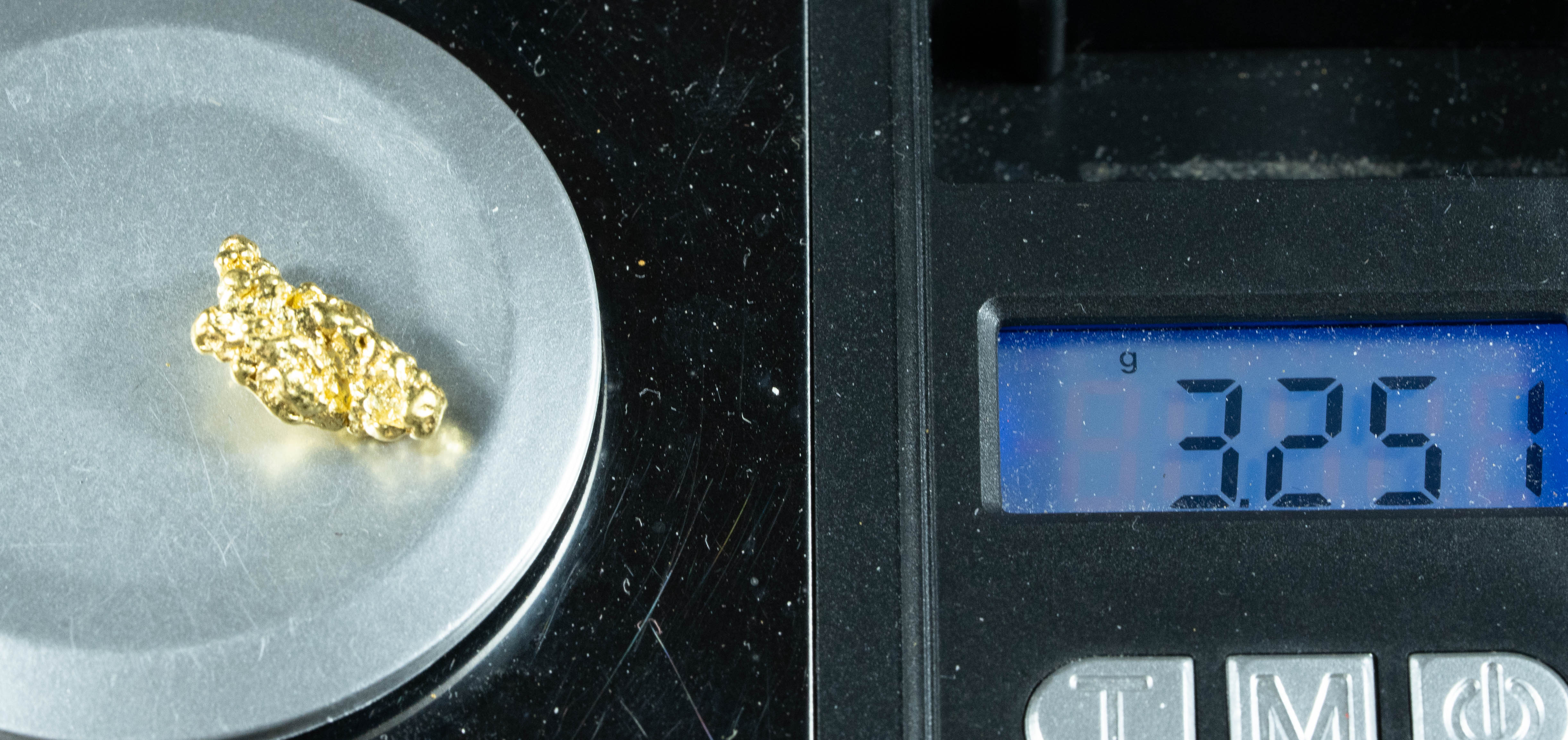 #248 Alaskan BC Natural Gold Nugget 3.25 Grams Genuine