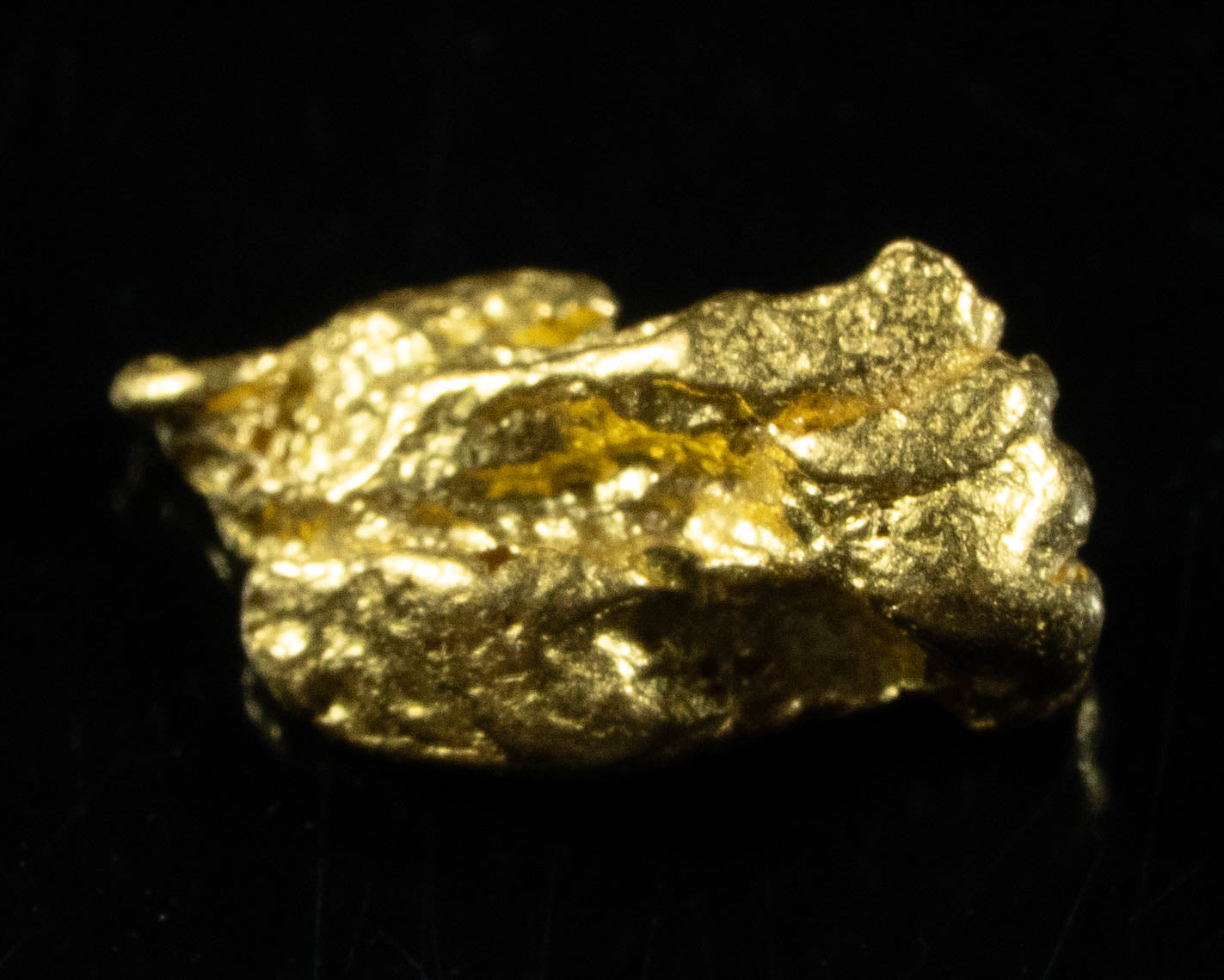 #730 Natural Gold Nugget Australian .37 Grams Genuine