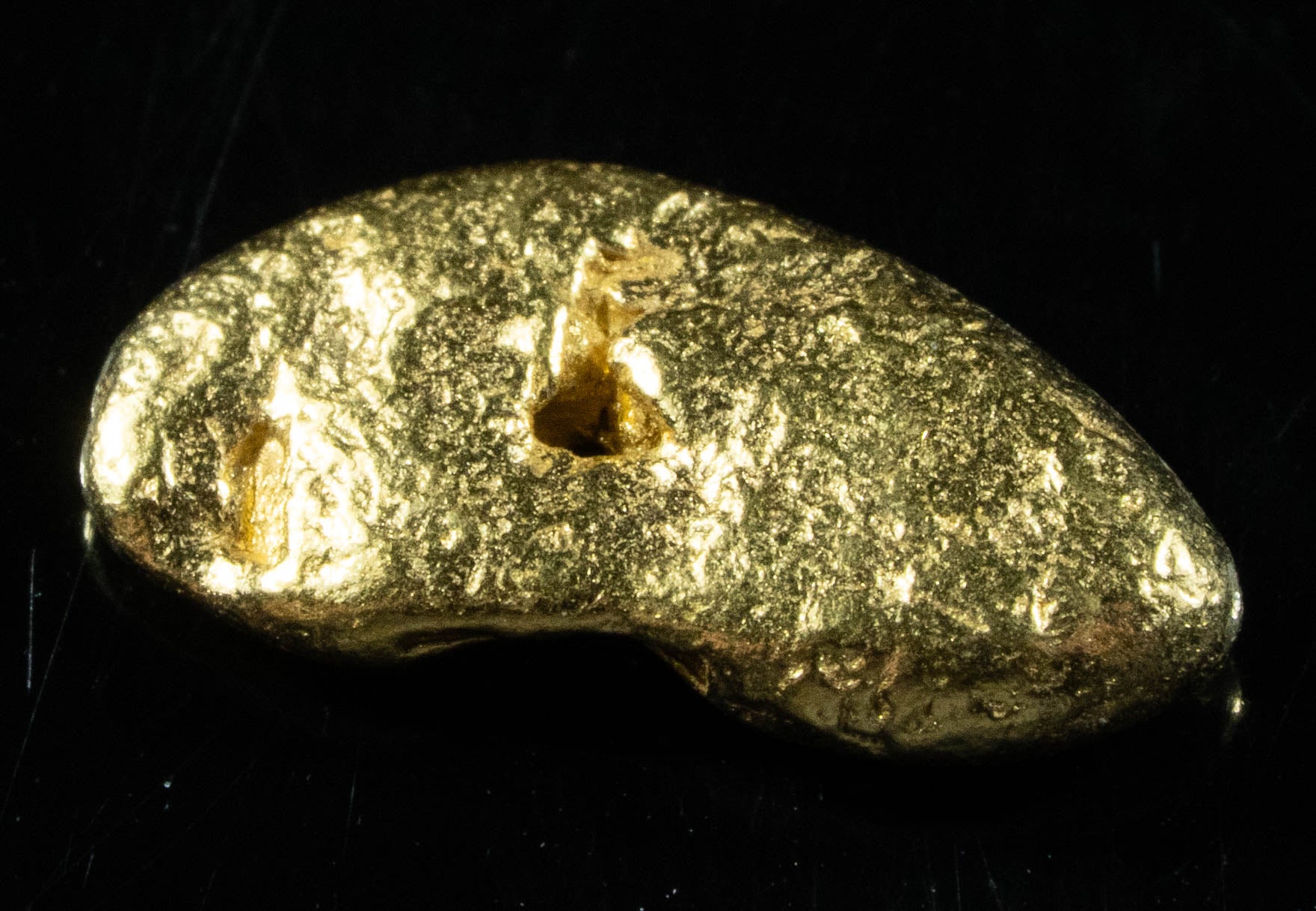 #10 Alaskan BC Natural Gold Nugget .98 Grams Genuine