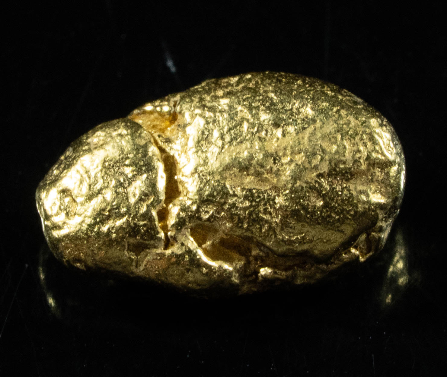#12 Alaskan BC Natural Gold Nugget 1.24 Grams Genuine