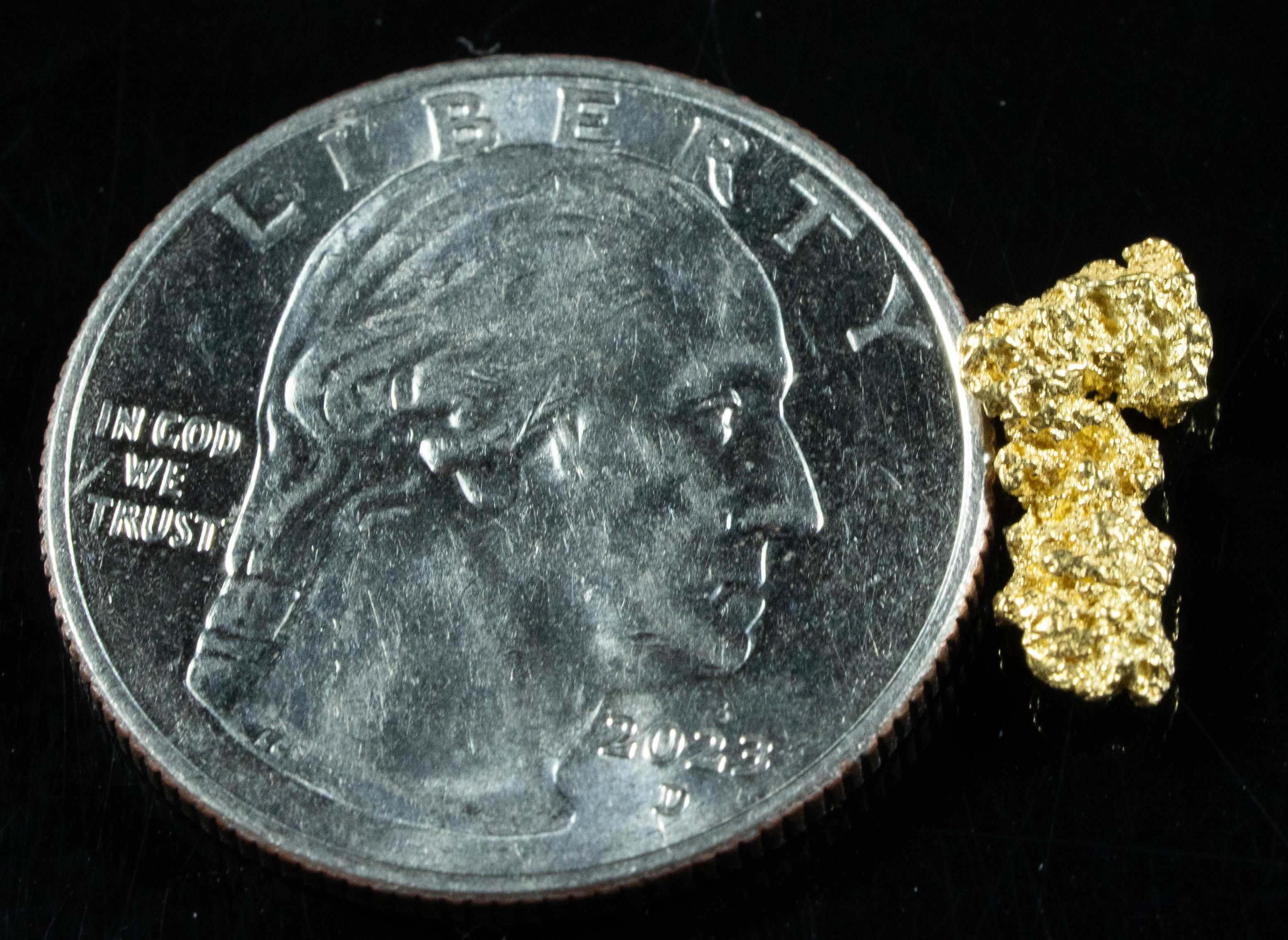 #19 Alaskan BC Natural Gold Nugget .70 Grams Genuine