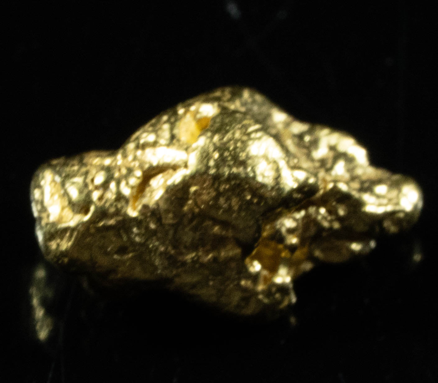 #21 Alaskan BC Natural Gold Nugget .91 Grams Genuine