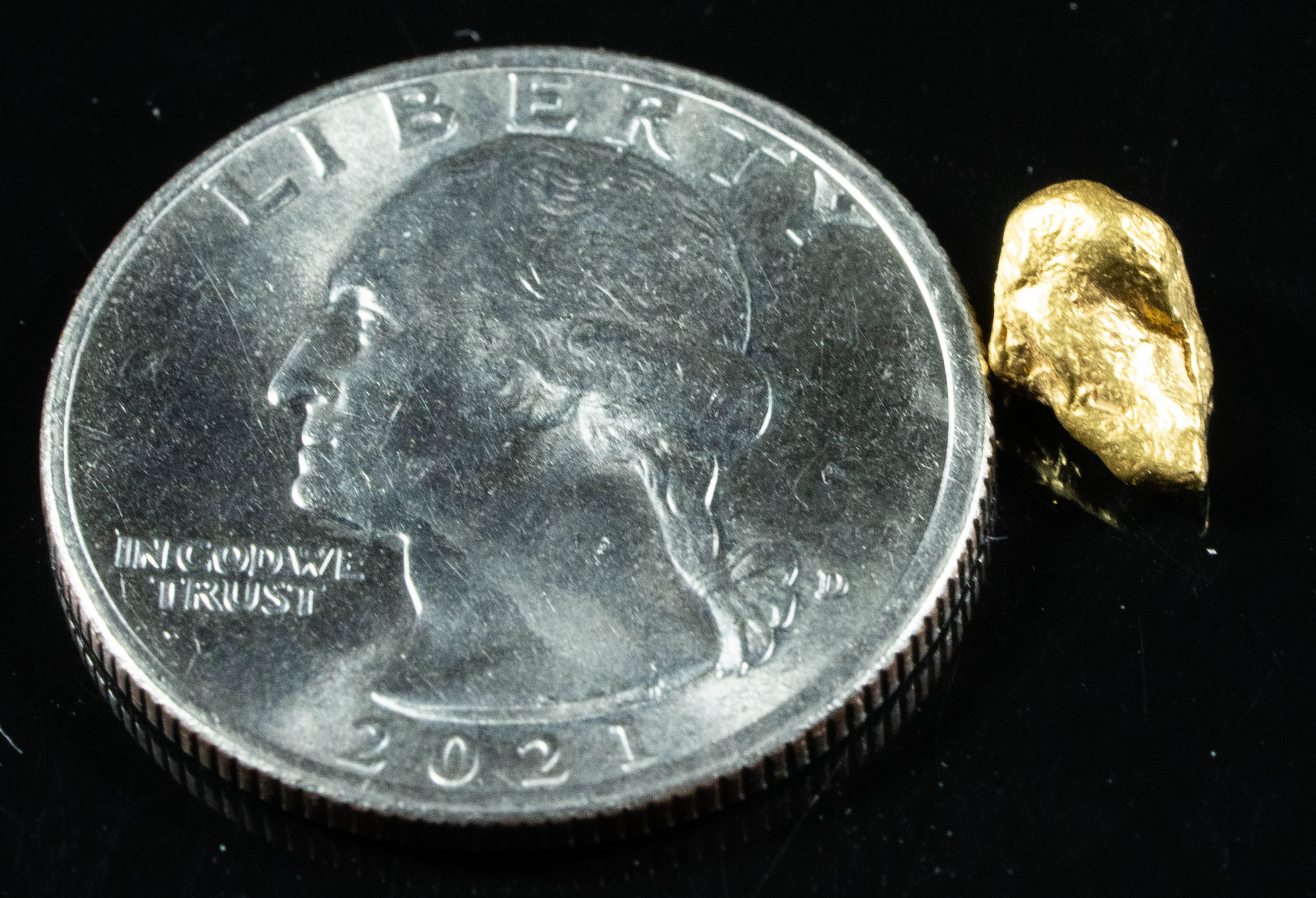 #131 Alaskan BC Natural Gold Nugget 1.42 Grams Genuine