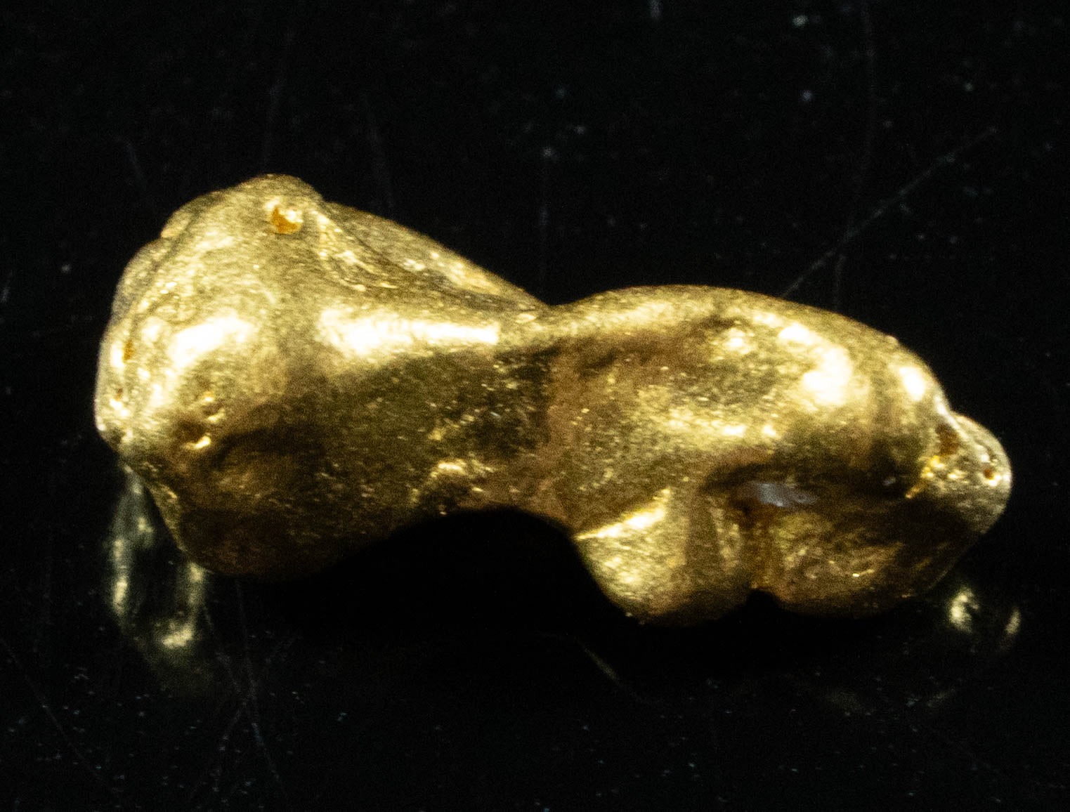 #819 Natural Gold Nugget Australian .69 Grams Genuine