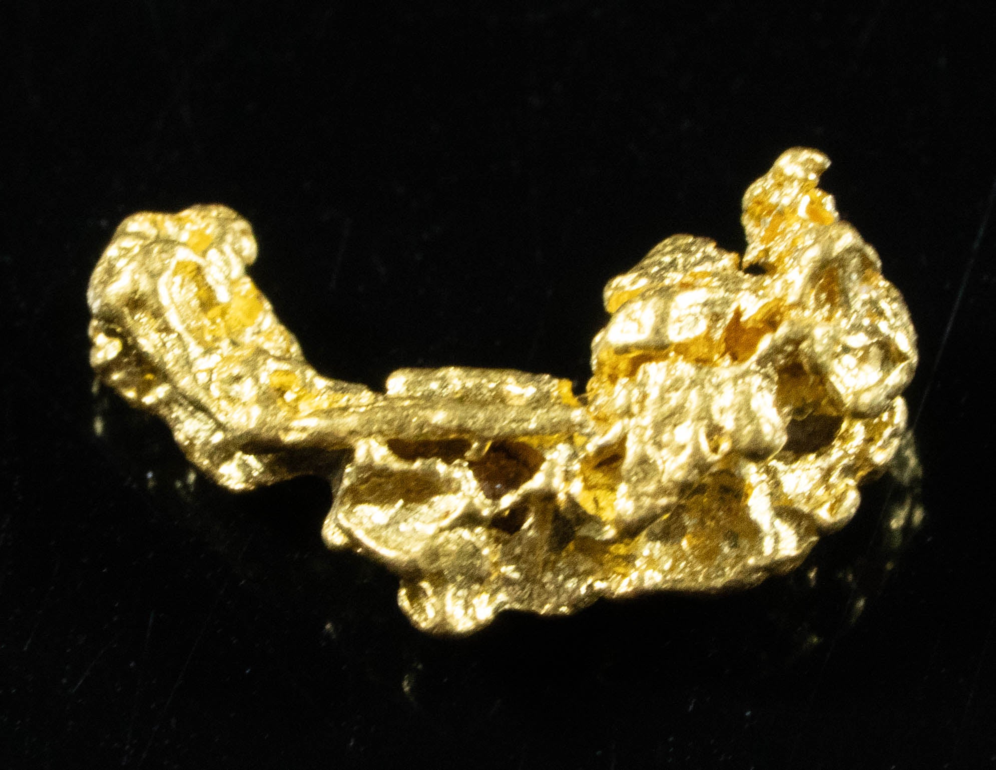 #827 Natural Gold Nugget Australian .65 Grams Genuine