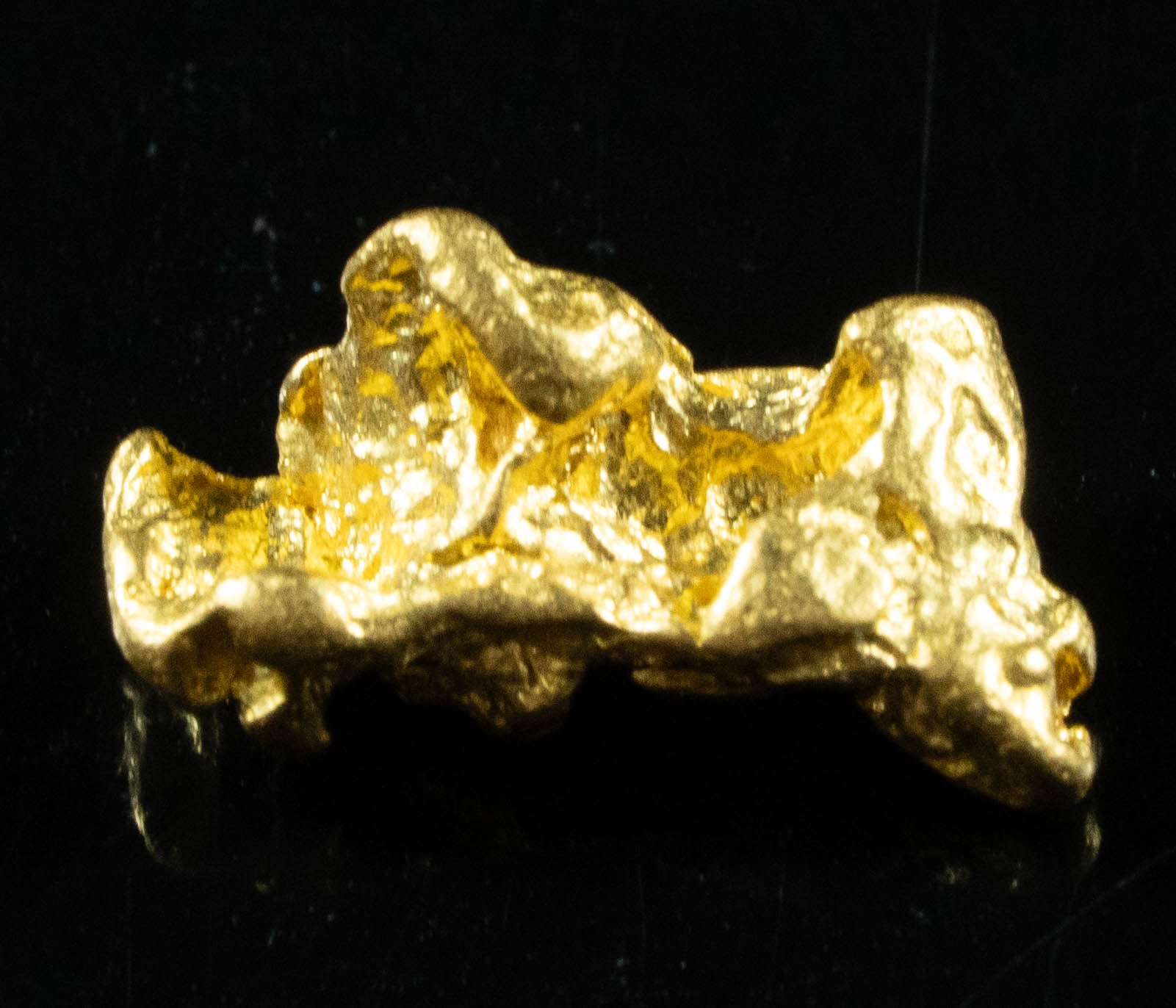 #868 Natural Gold Nugget Australian .93 Grams Genuine