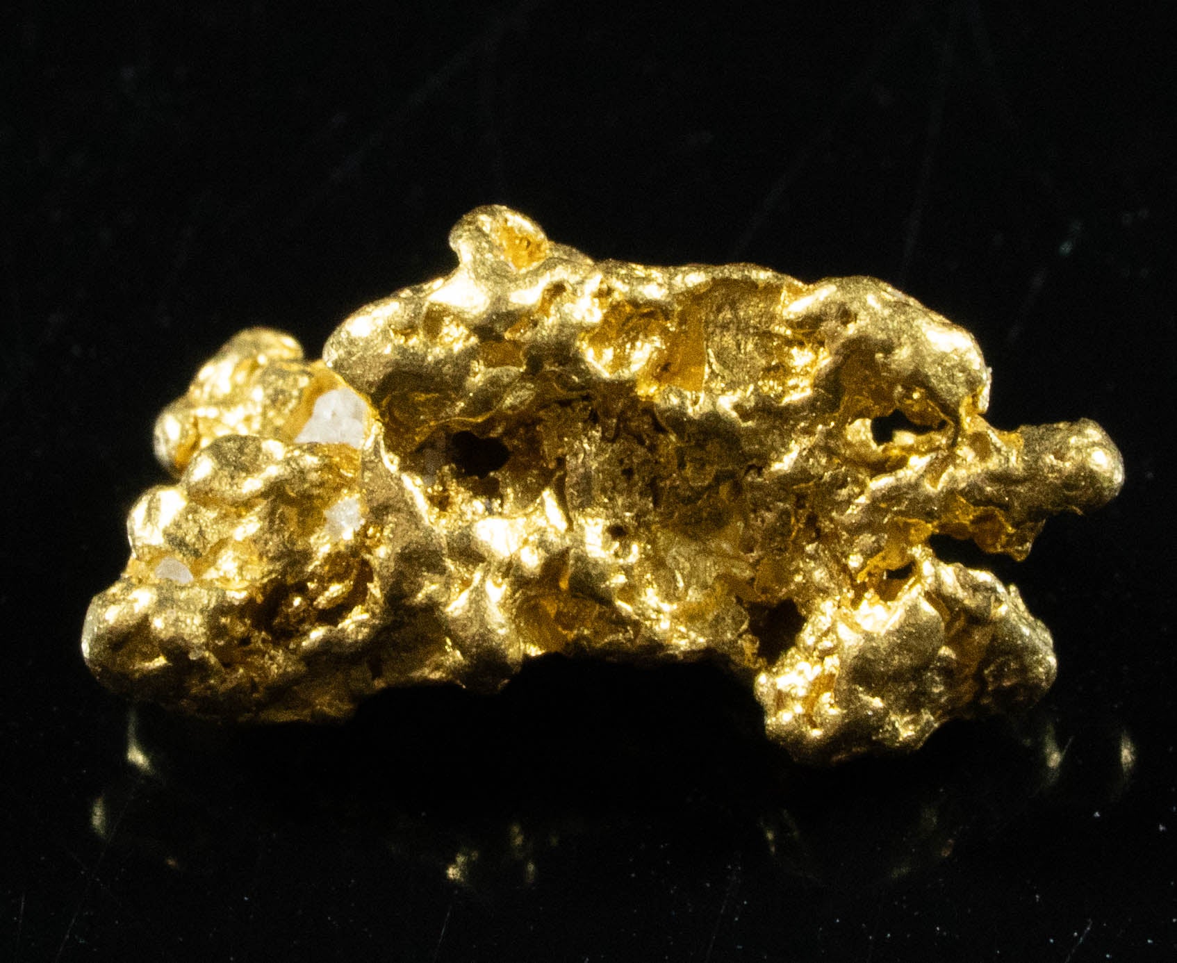 #869 Natural Gold Nugget Australian 1.68 Grams Genuine
