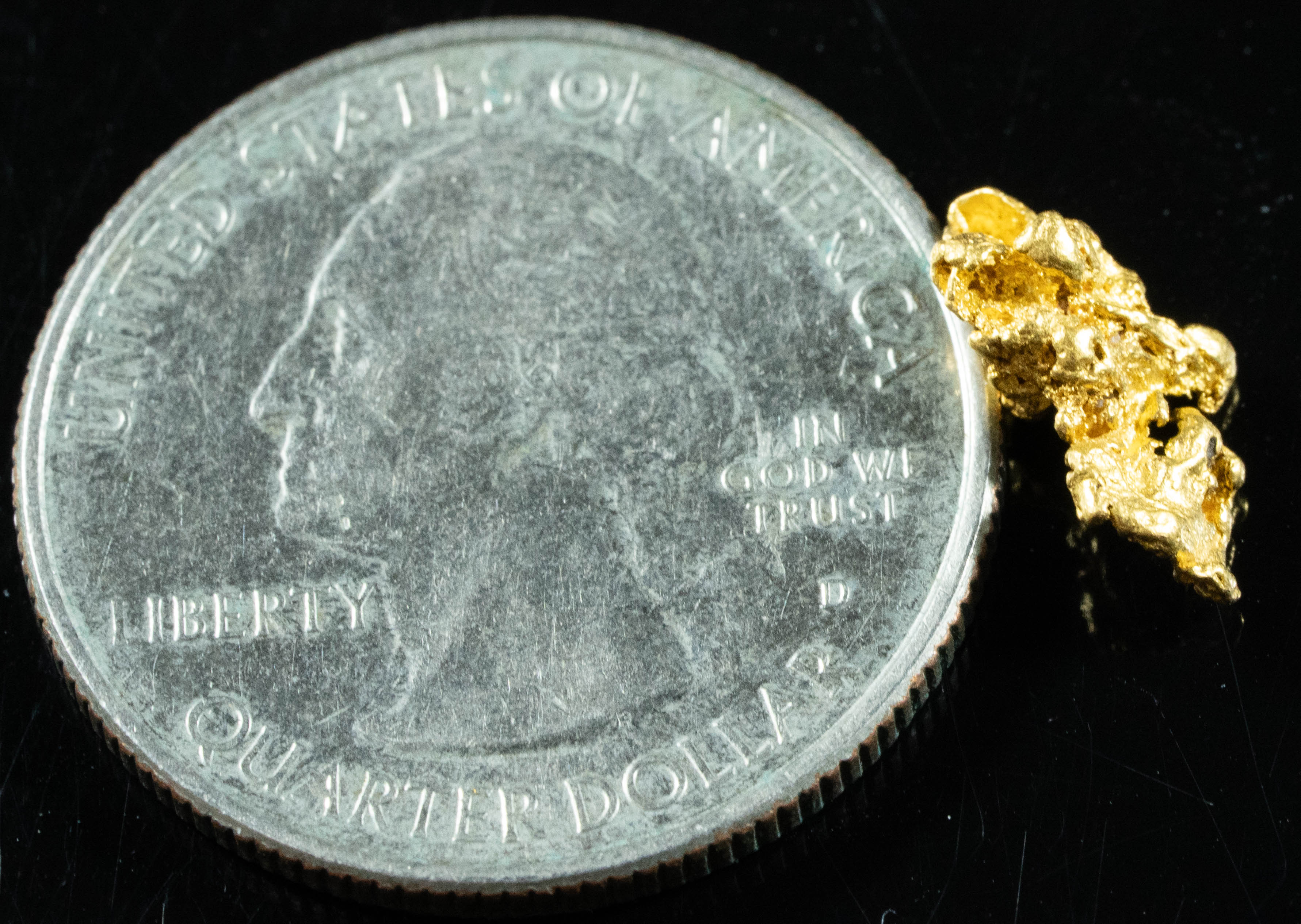 #870 Natural Gold Nugget Australian .80 Grams Genuine