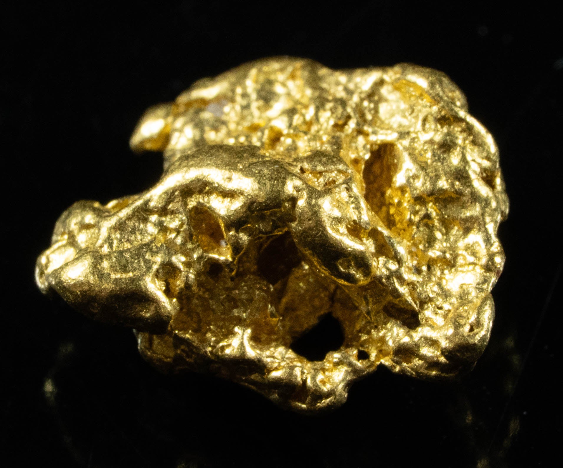 #878 Natural Gold Nugget Australian 1.90 Grams Genuine