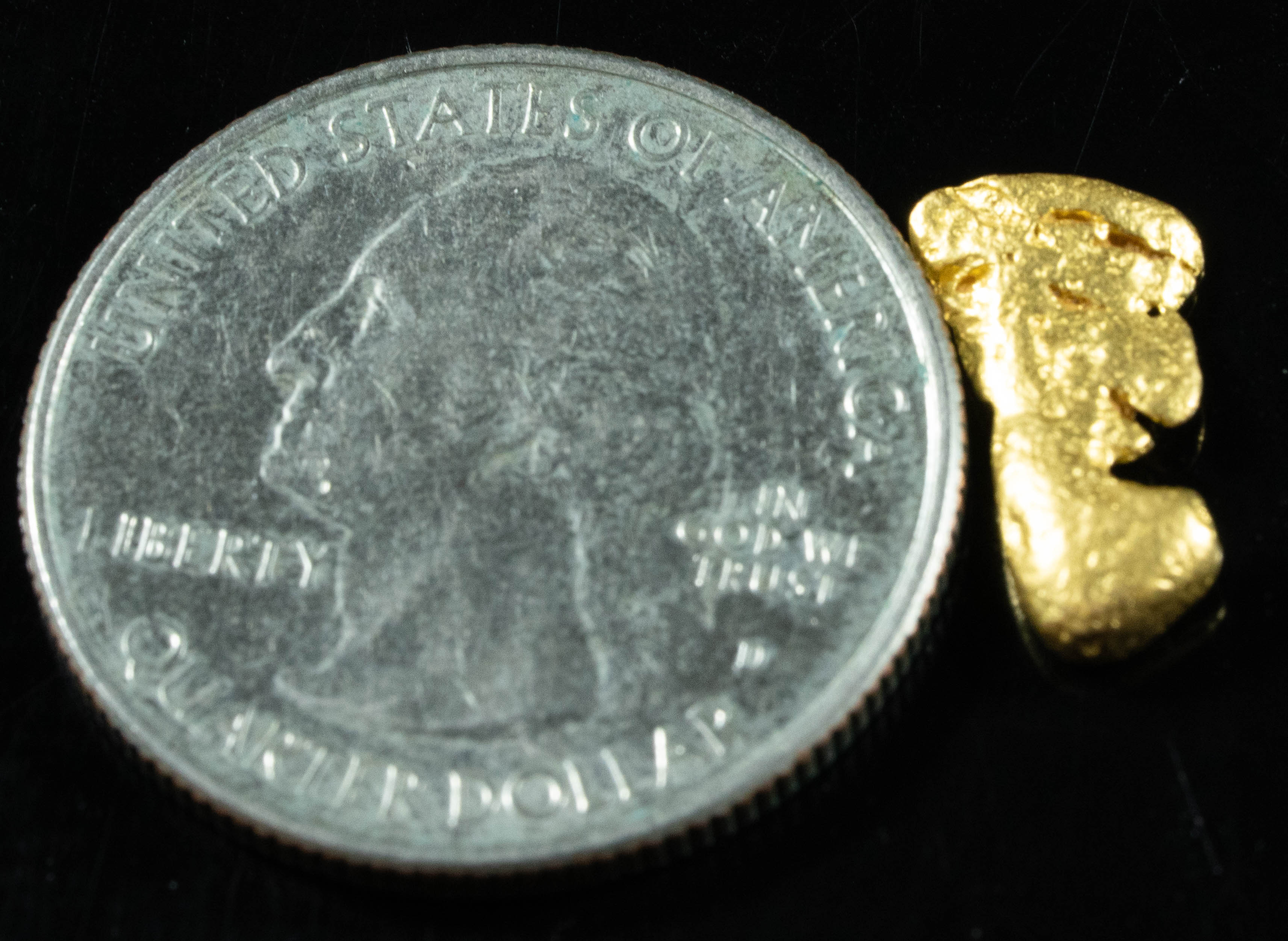 #882 Natural Gold Nugget Australian 1.31 Grams Genuine
