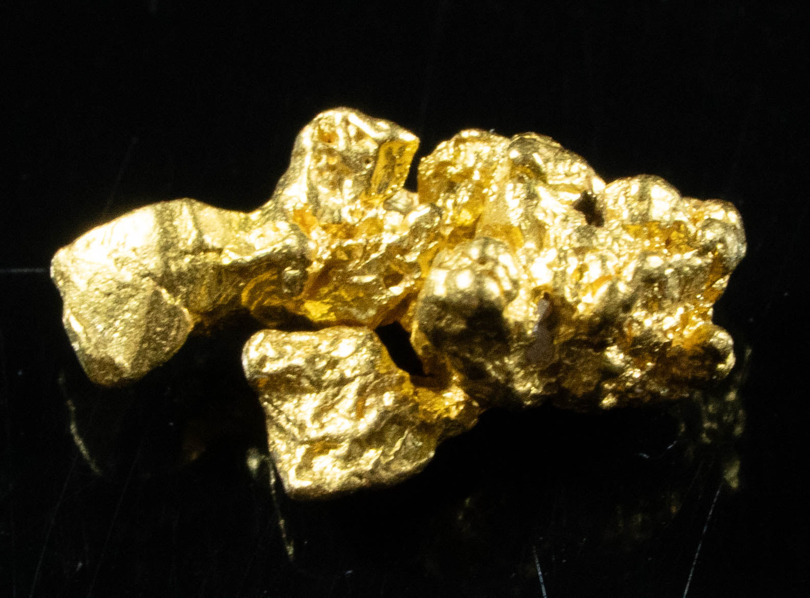 #895 Natural Gold Nugget Australian 1.11 Grams Genuine