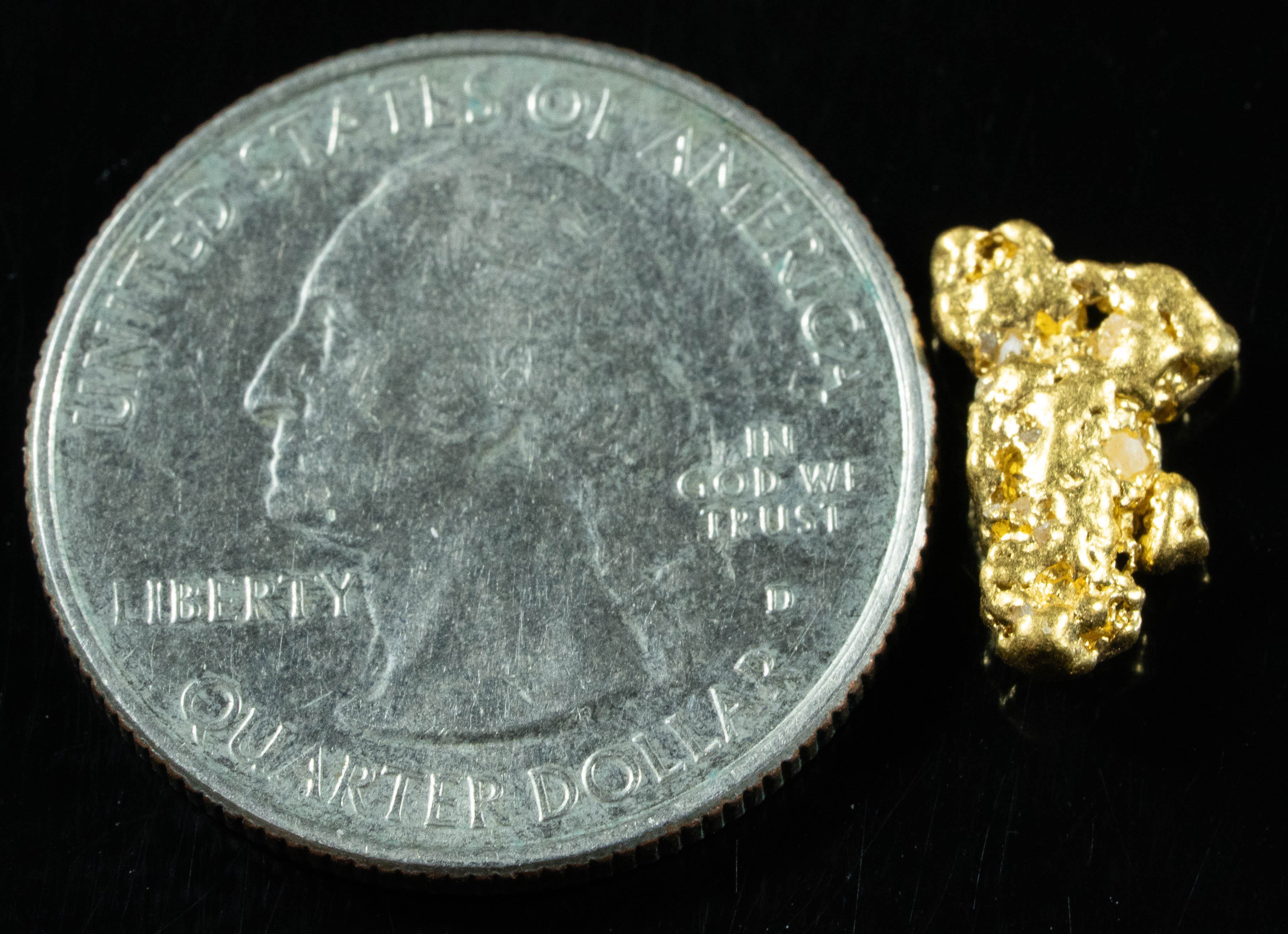 #722 Natural Gold Nugget Australian 1.43 Grams Genuine