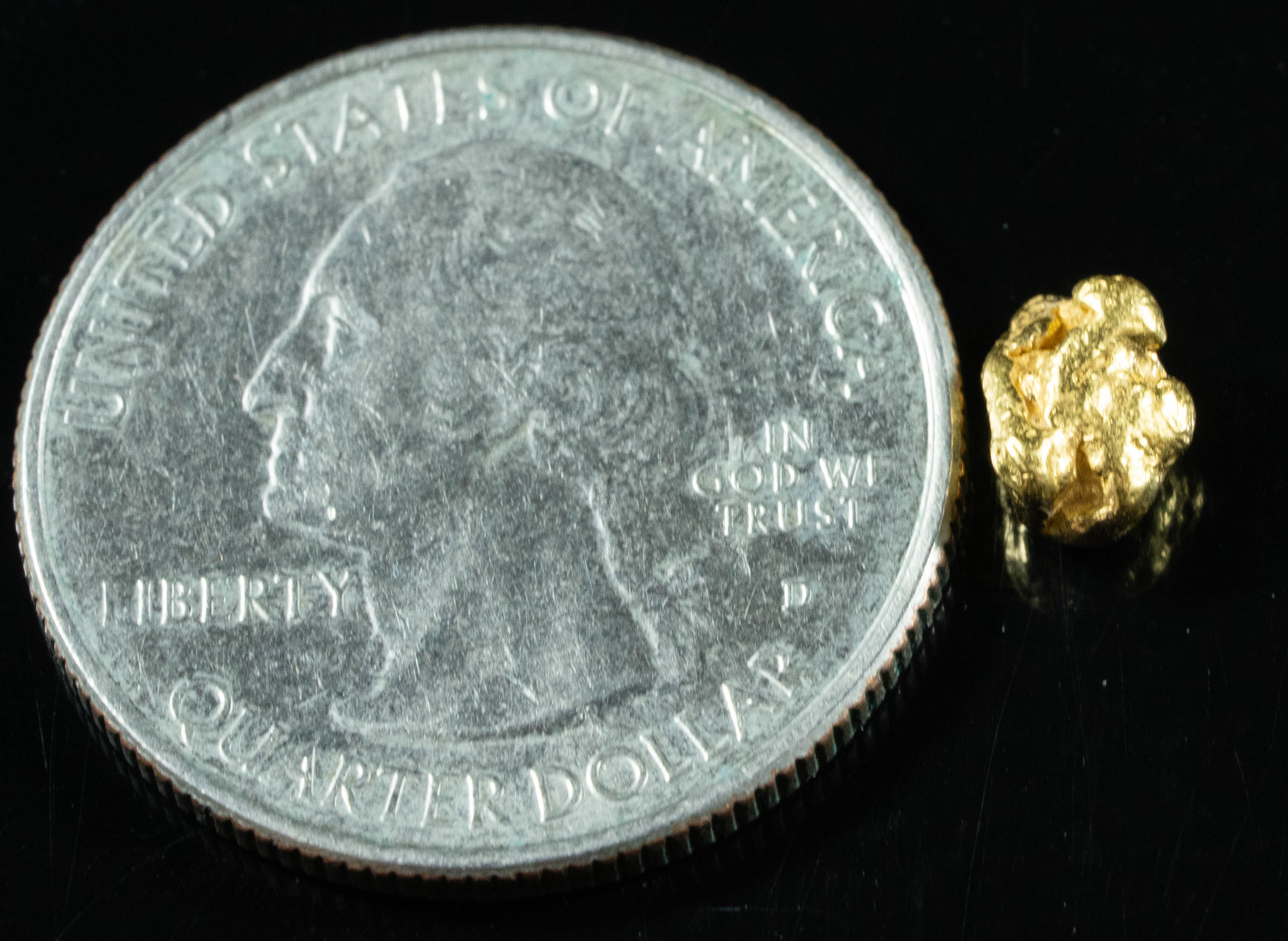 #38 Alaskan BC Natural Gold Nugget 1.12 Grams Genuine