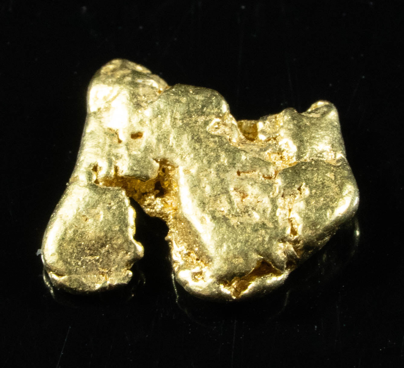 #57 Alaskan BC Natural Gold Nugget .75 Grams Genuine