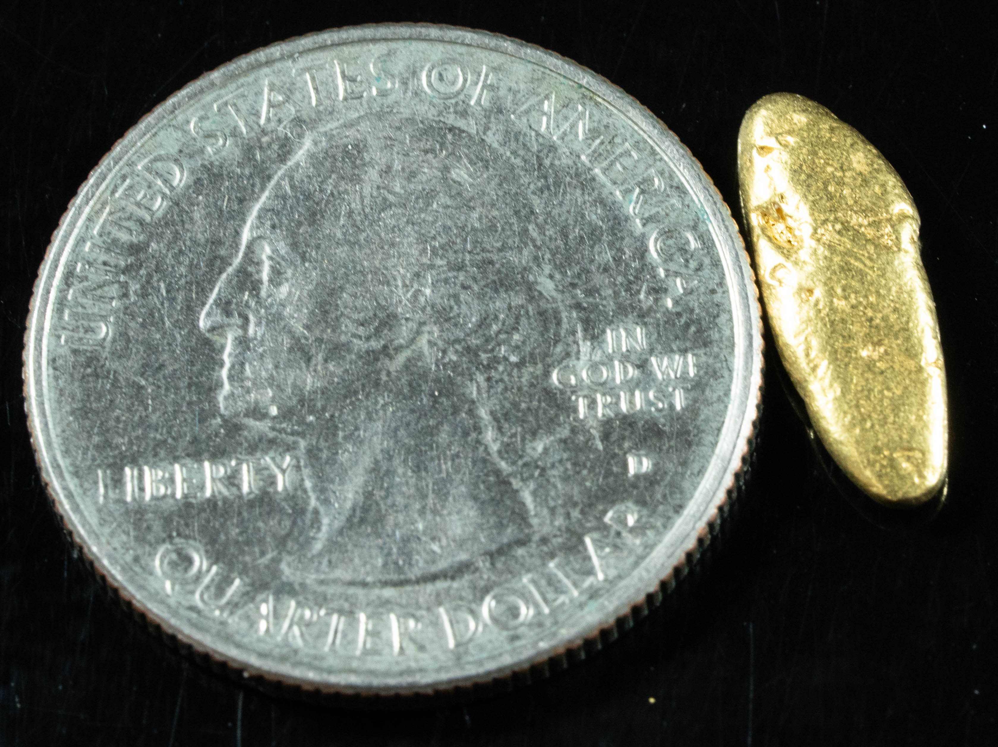 #63 Alaskan BC Natural Gold Nugget 1.83 Grams Genuine