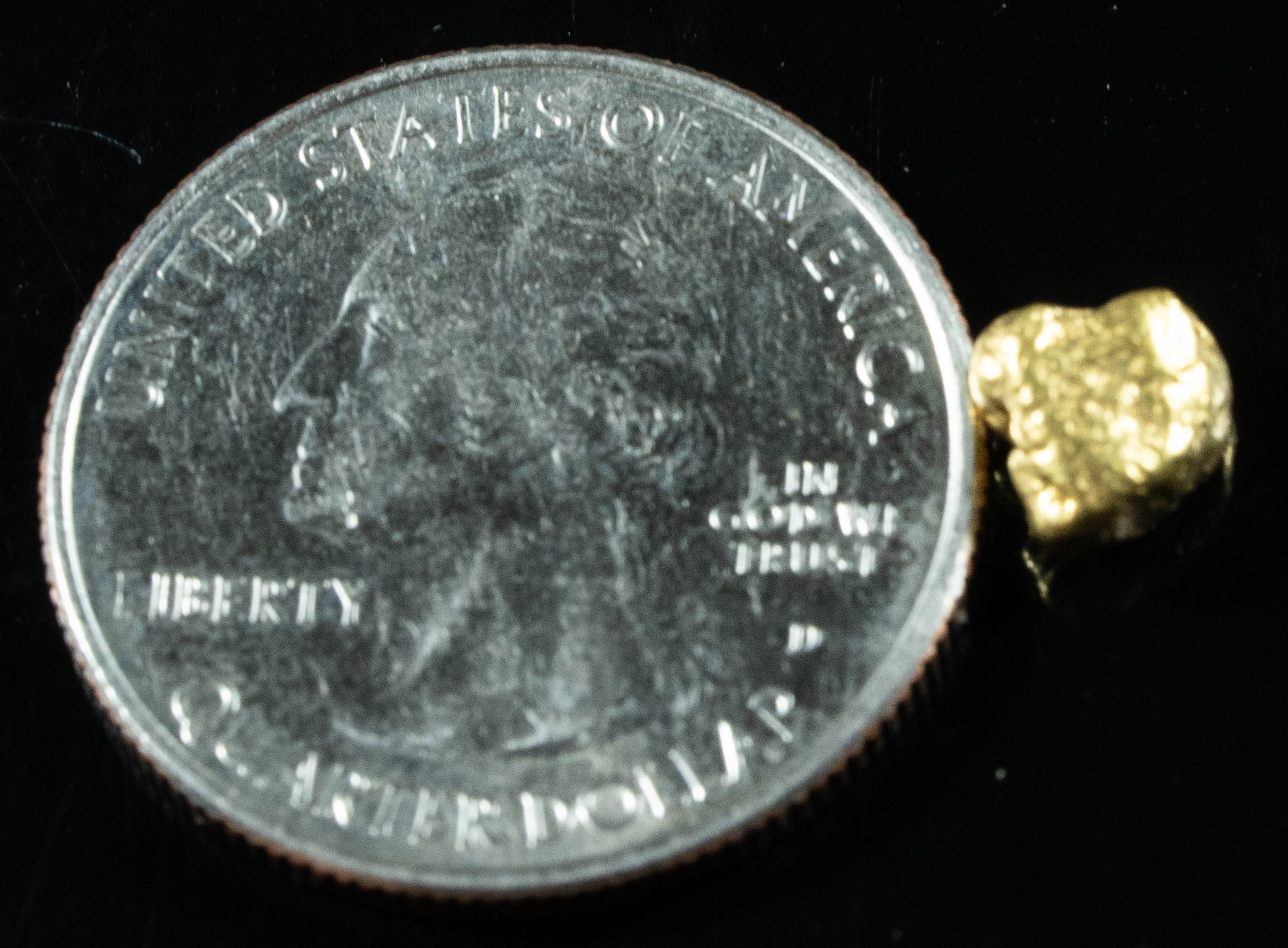 #165 Alaskan BC Natural Gold Nugget 1.53 Grams Genuine