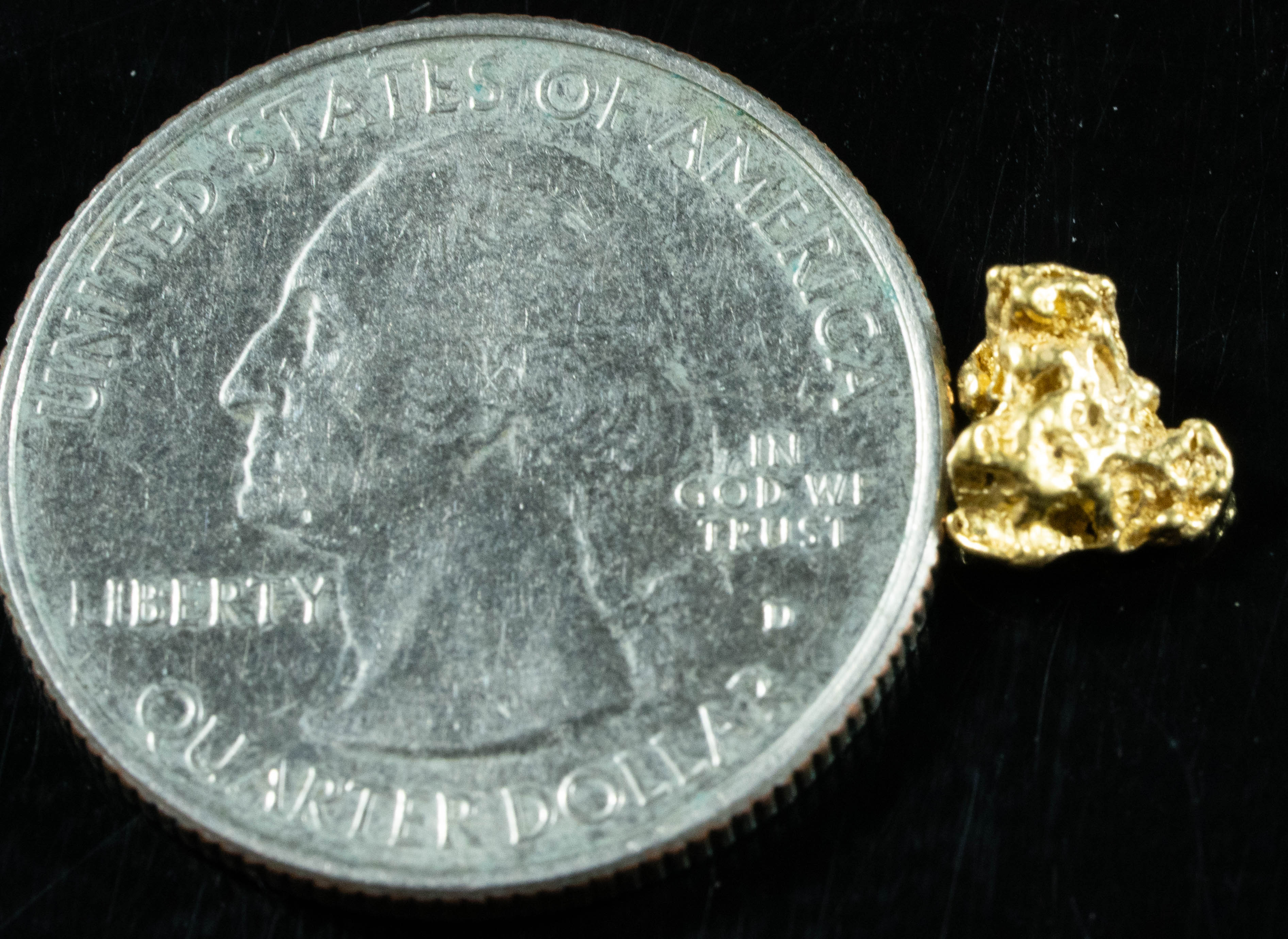 #69 Alaskan BC Natural Gold Nugget .53 Grams Genuine