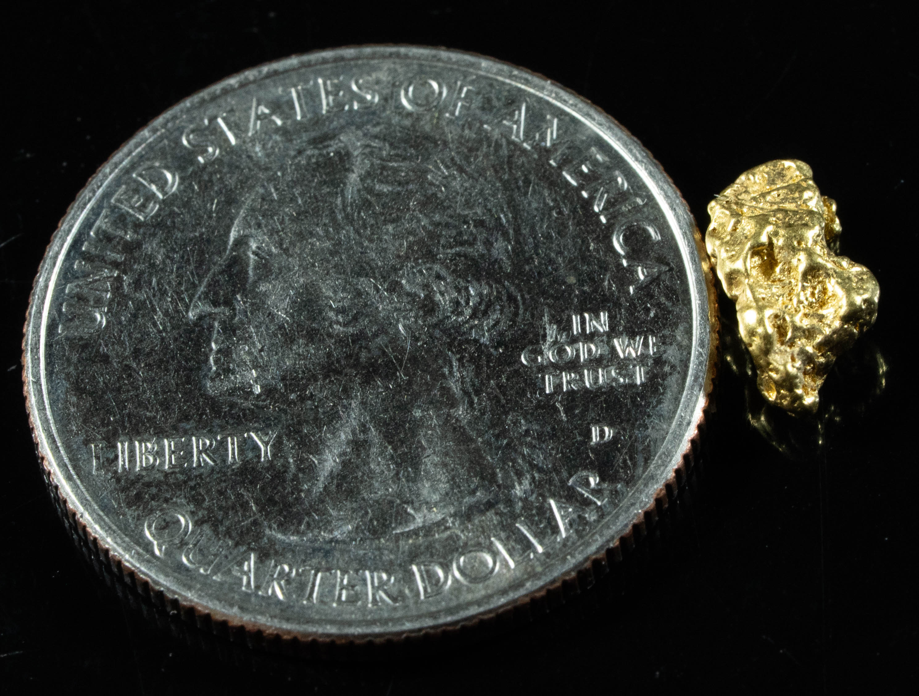 #167 Alaskan BC Natural Gold Nugget .79 Grams Genuine