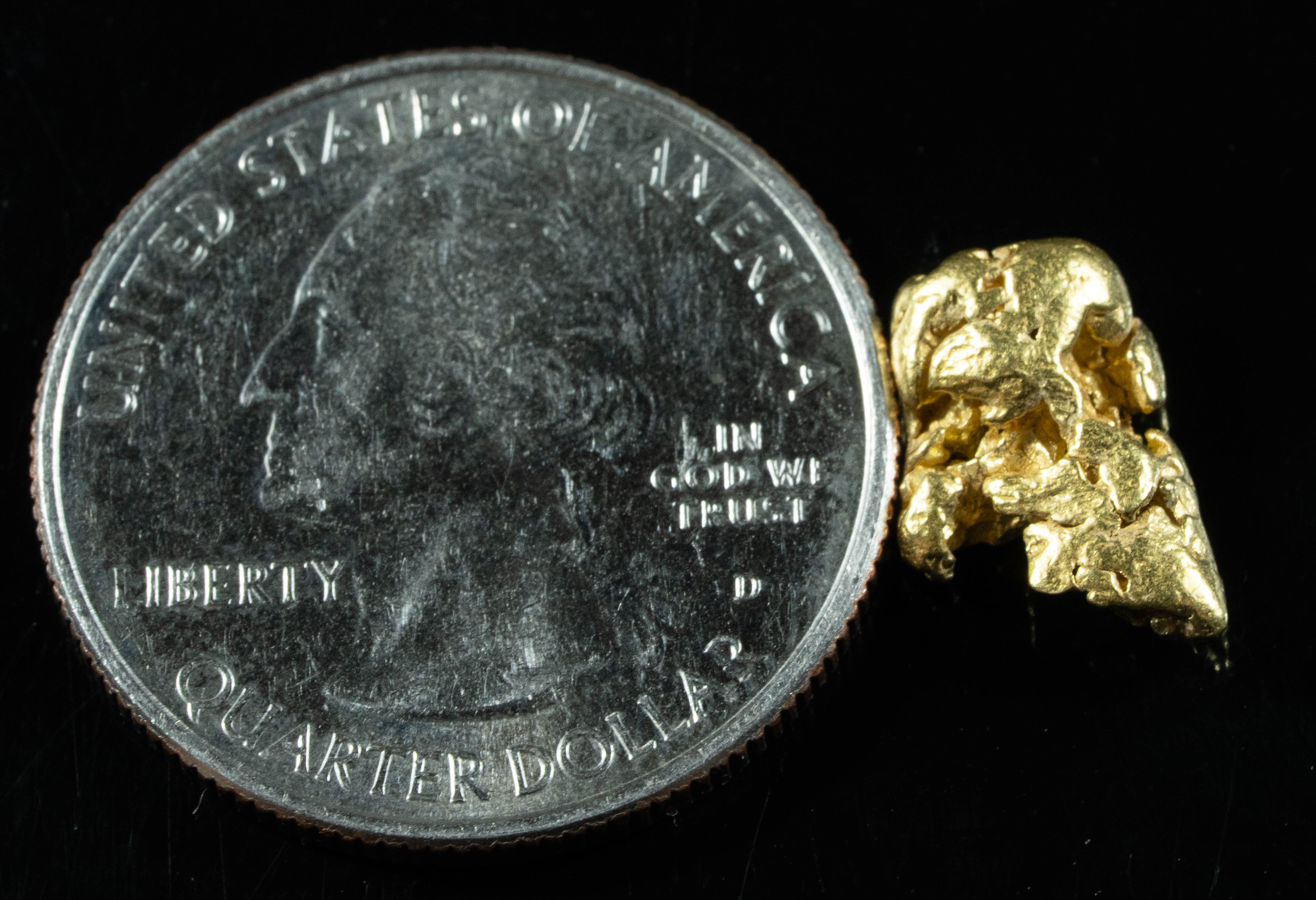 #171 Alaskan BC Natural Gold Nugget 1.72 Grams Genuine