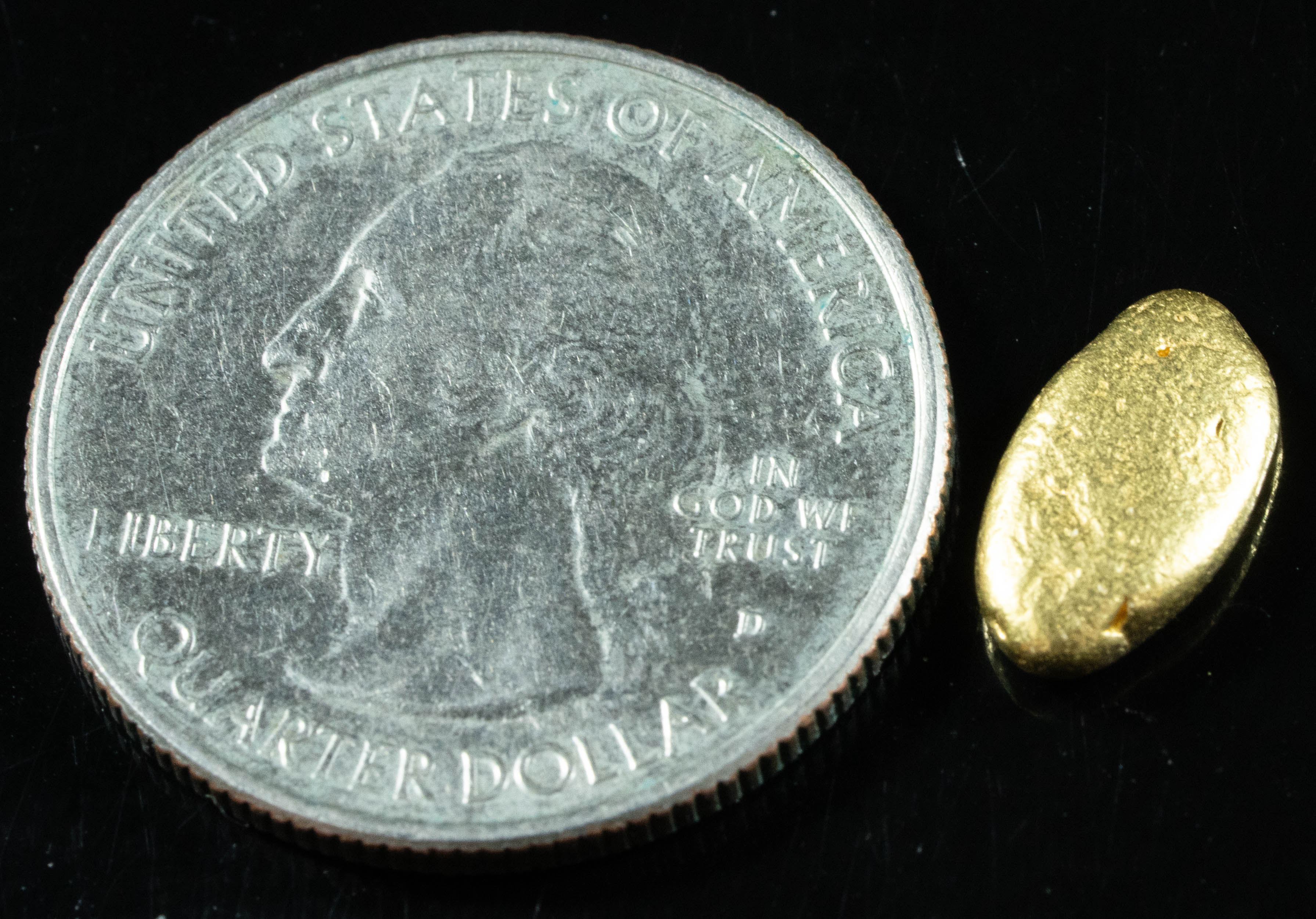 #78 Alaskan BC Natural Gold Nugget 1.72 Grams Genuine