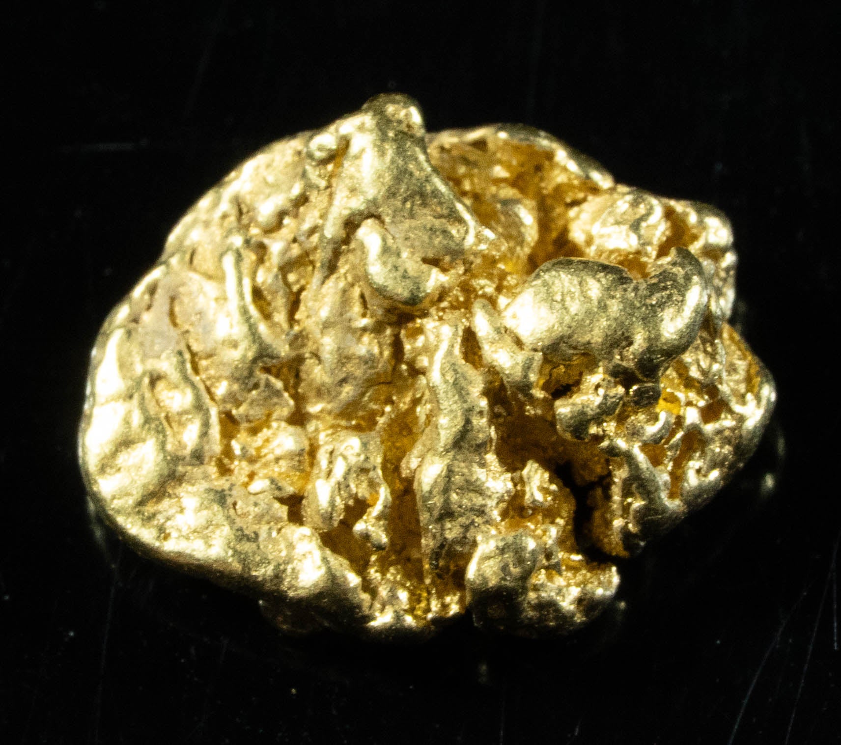 #82 Alaskan BC Natural Gold Nugget .91 Grams Genuine