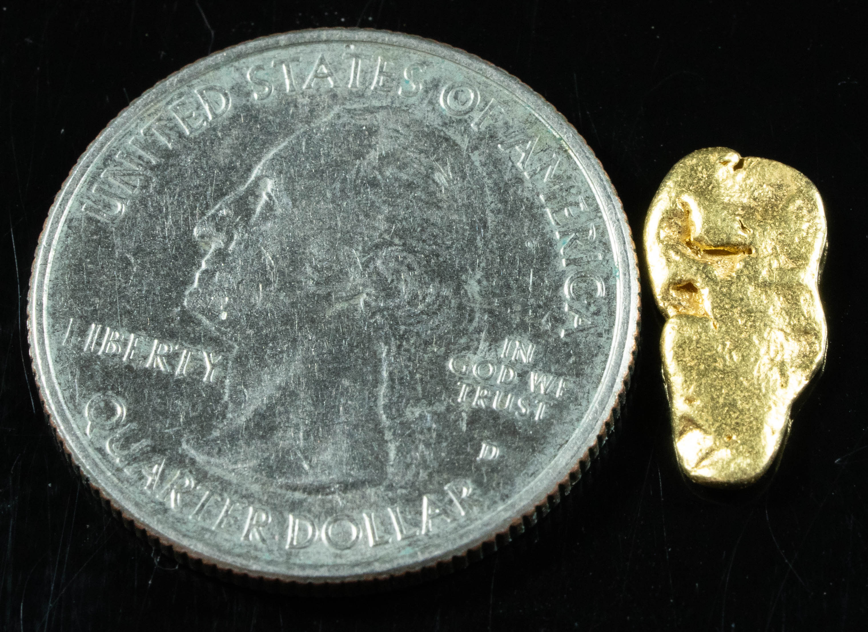 #84 Alaskan BC Natural Gold Nugget 1.50 Grams Genuine