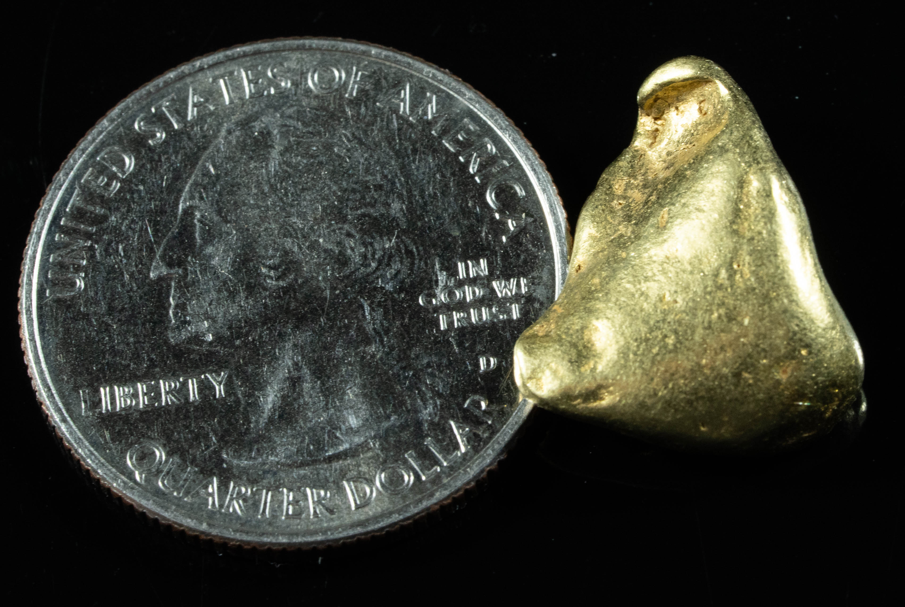 #443 Alaskan BC Natural Gold Nugget 8.38 Grams Genuine