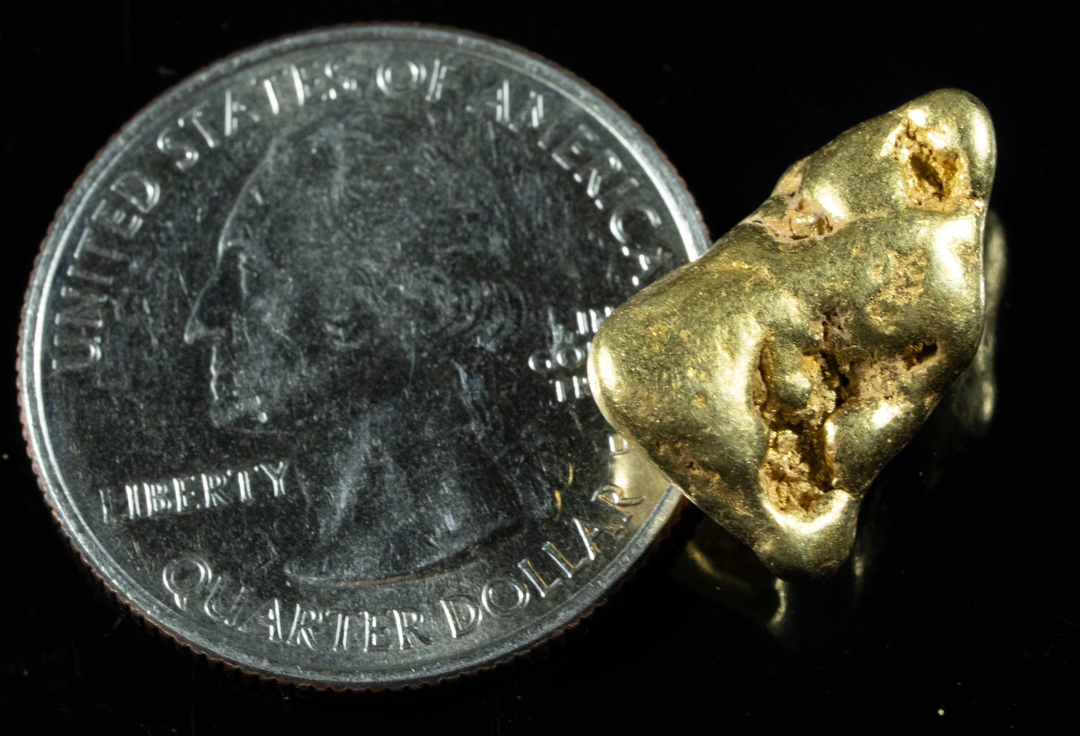 #469 Alaskan BC Natural Gold Nugget 7.78 Grams Genuine