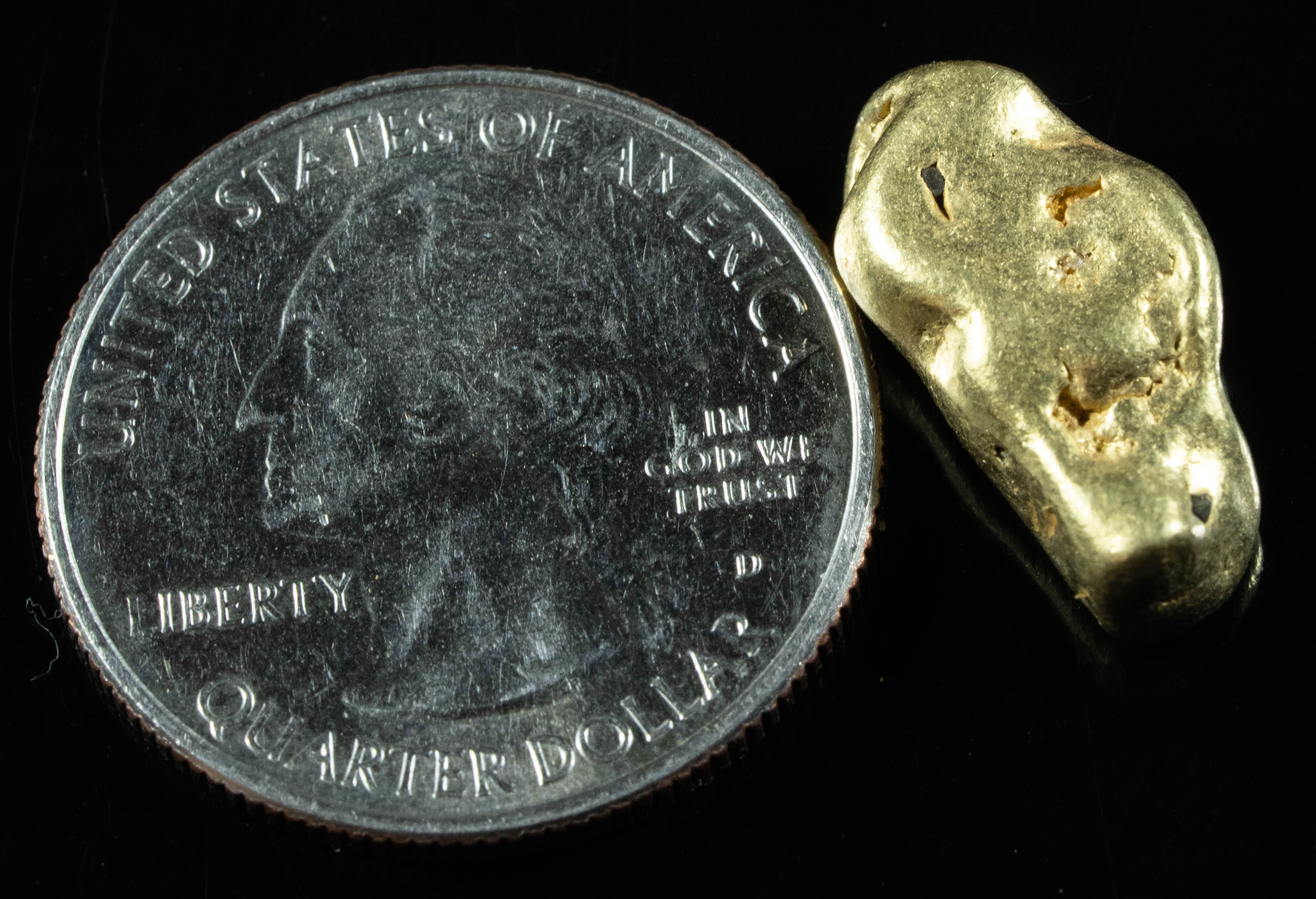 #473 Alaskan BC Natural Gold Nugget 7.10 Grams Genuine