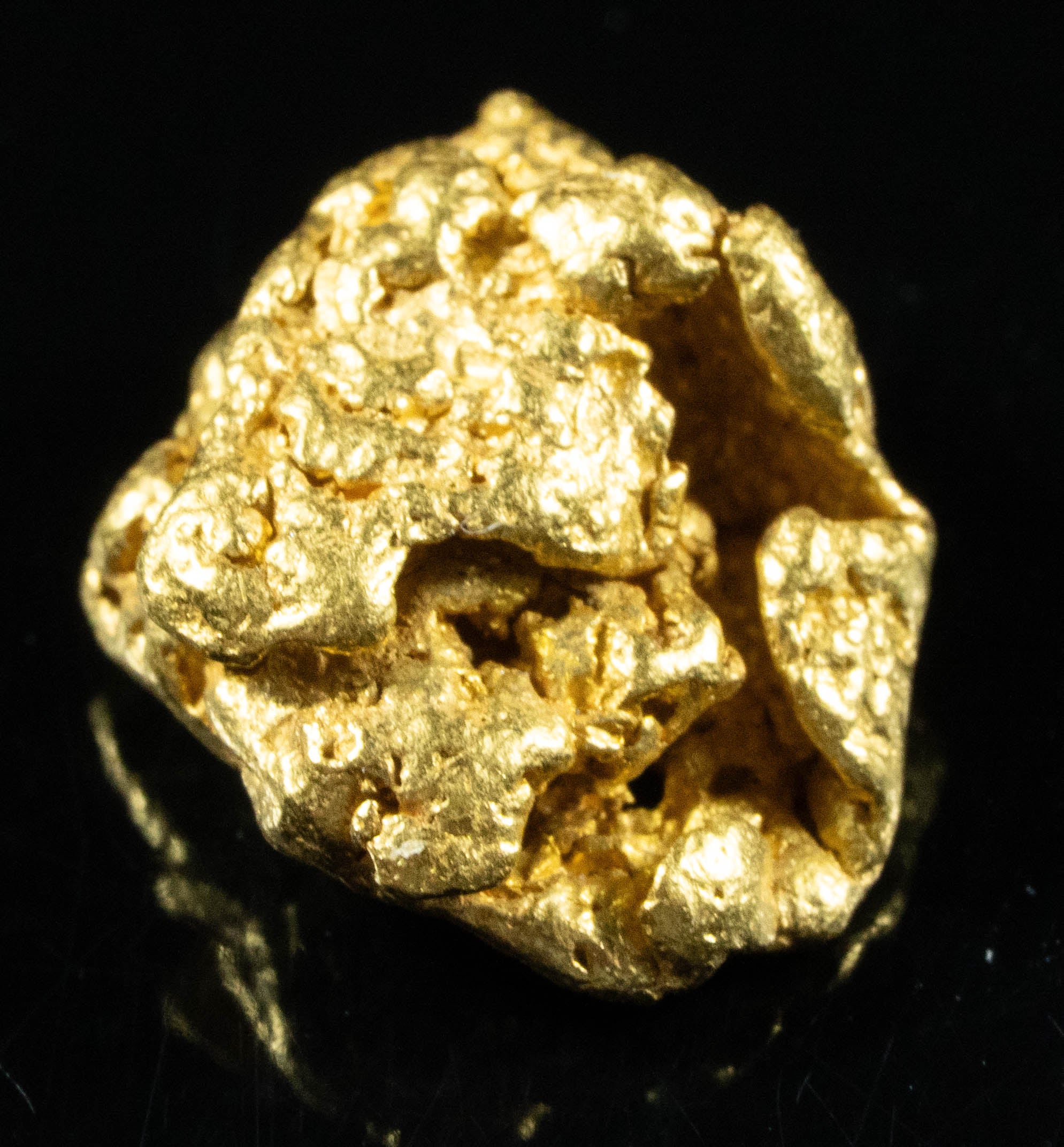 #1064 Natural Gold Nugget Australian 2.68 Grams Genuine